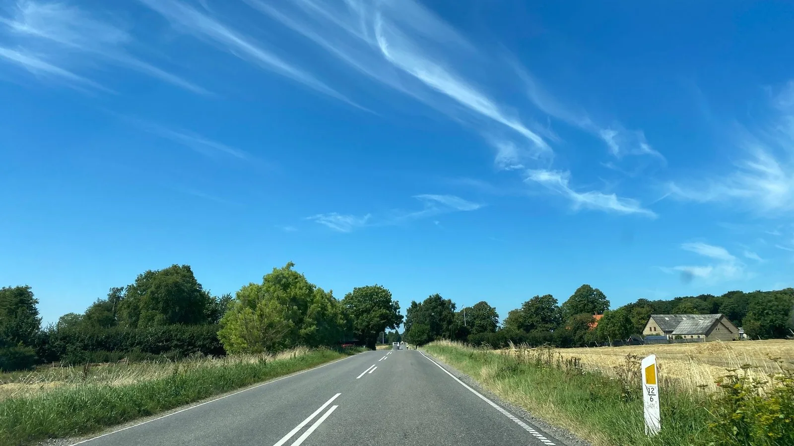 Mapillary-foto ved Badegewässer: DINESTRUP STRAND