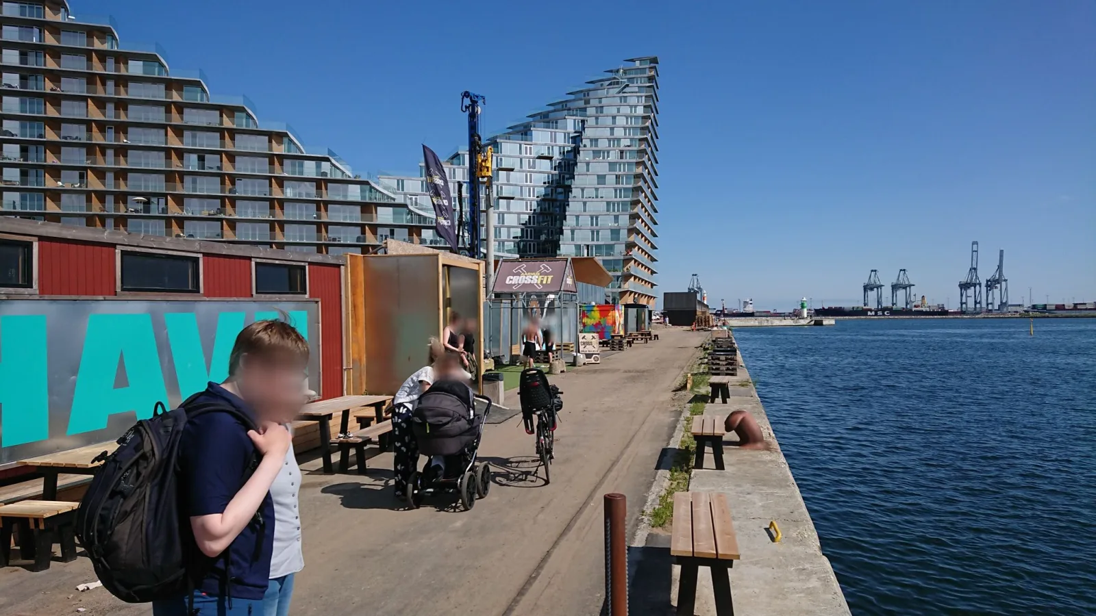 Mapillary-Foto in der Nähe von Badegewässer: HAVNEBADET, BASSIN 7