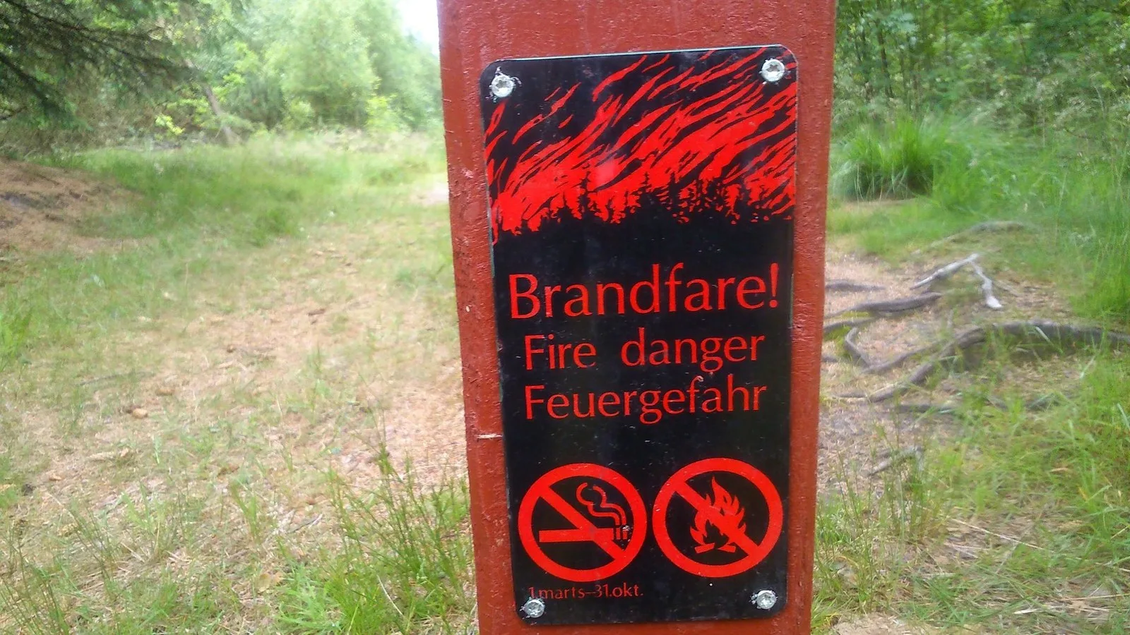 Mapillary-foto ved Badegewässer: ÅL PRÆSTESØ