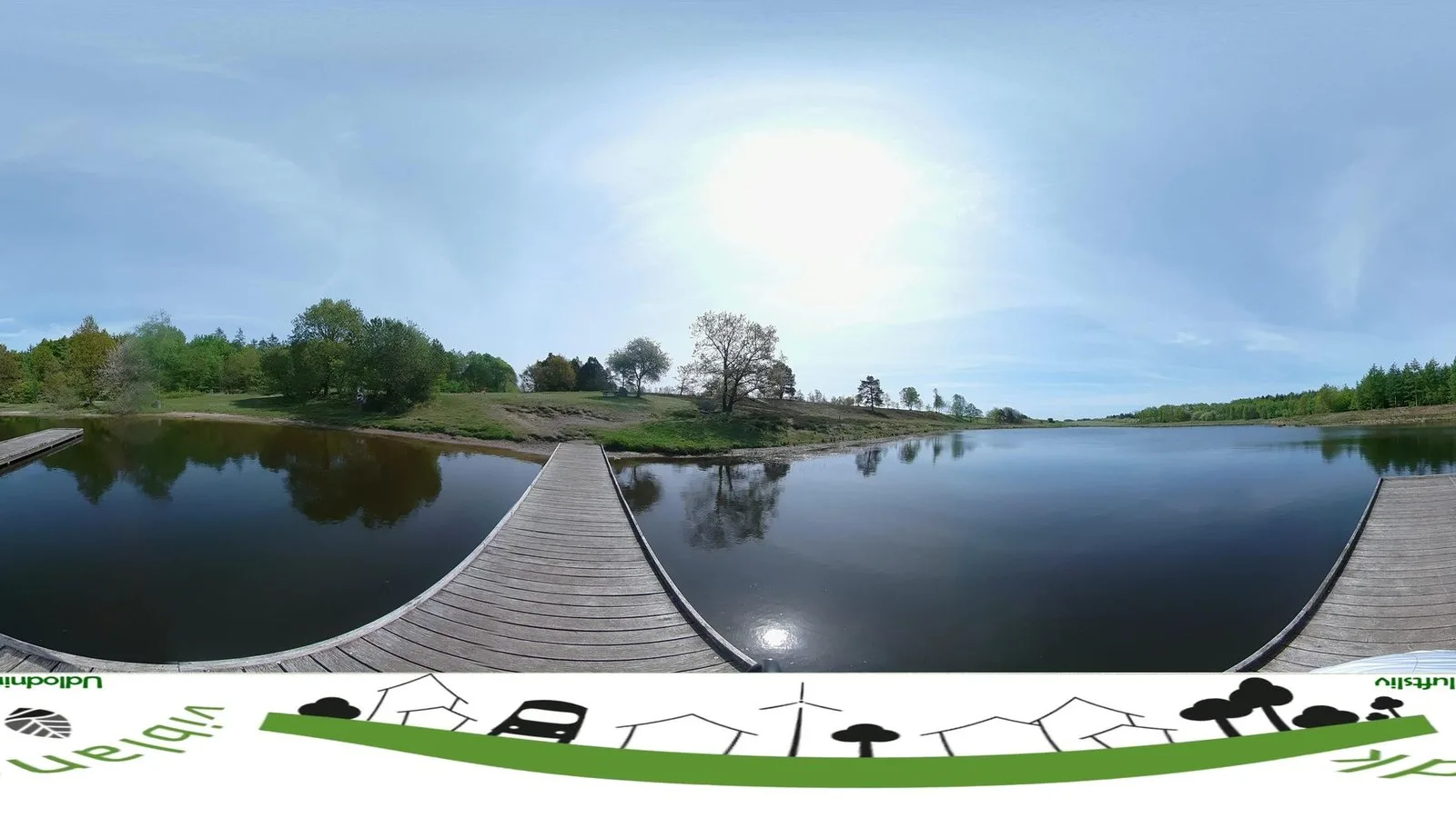 Mapillary-foto ved Badegewässer: BIRKE SØ