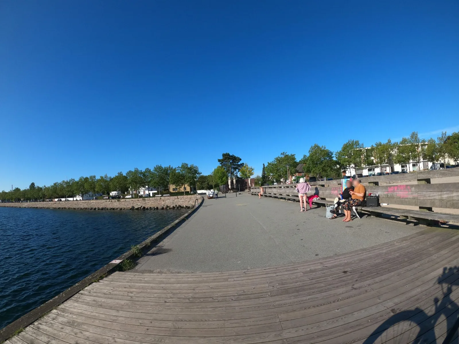 Mapillary-foto nær Badevand: SVANEMØLLESTRANDEN
