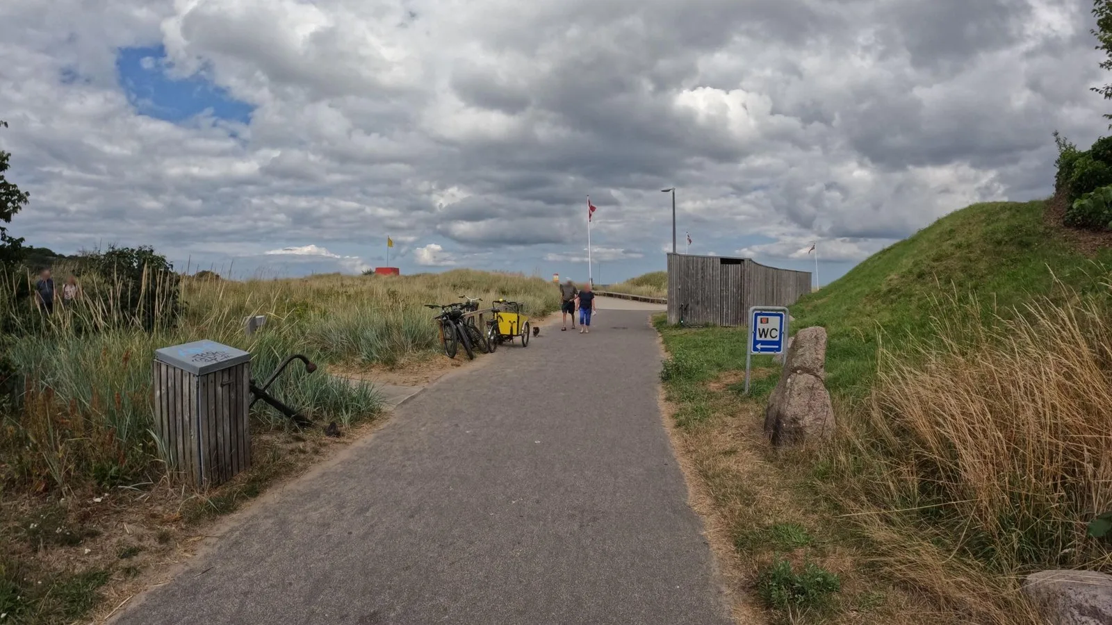 Mapillary-foto ved Badegewässer: SANDVIG