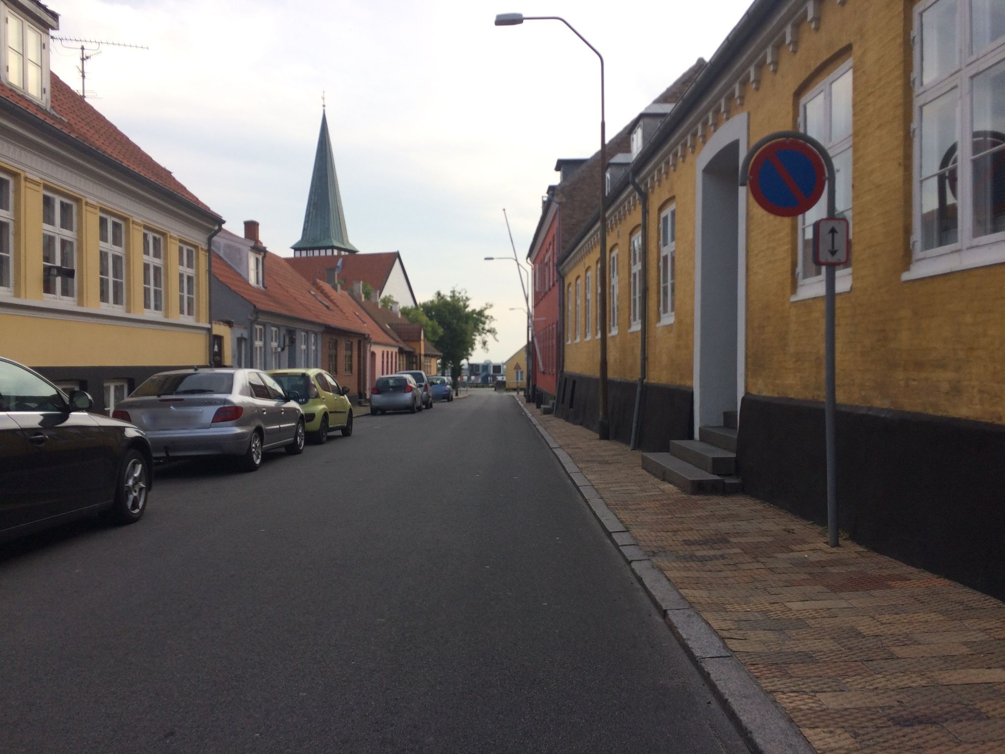 Mapillary-foto nær Rønne Theater