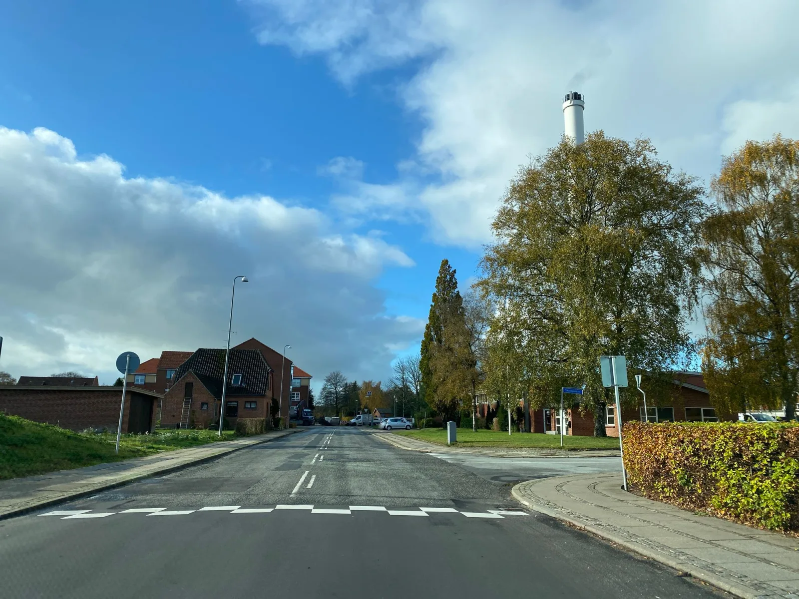 Mapillary-foto nær Bjerringbro Biograf