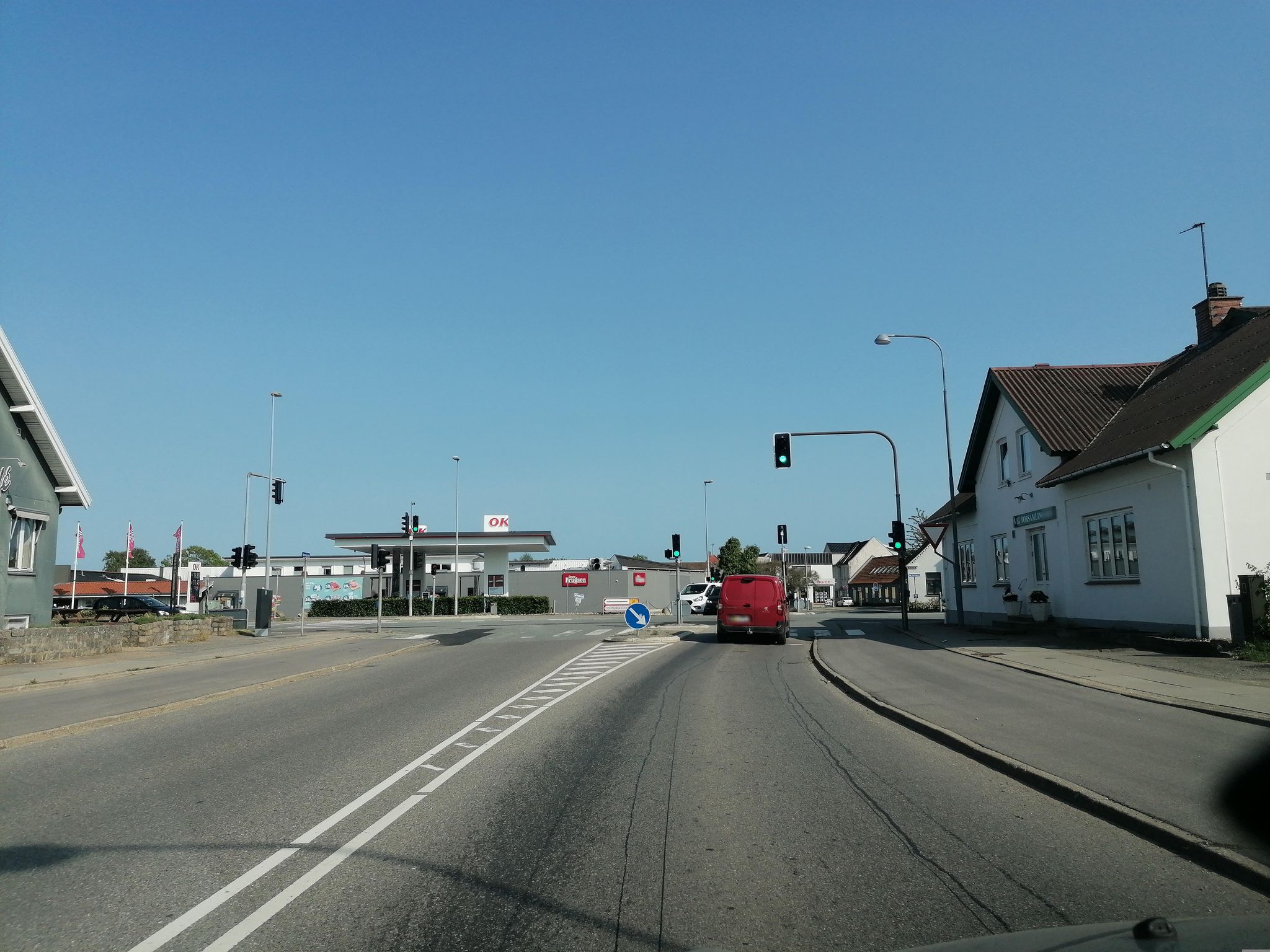 Mapillary-foto nær Vig Bio