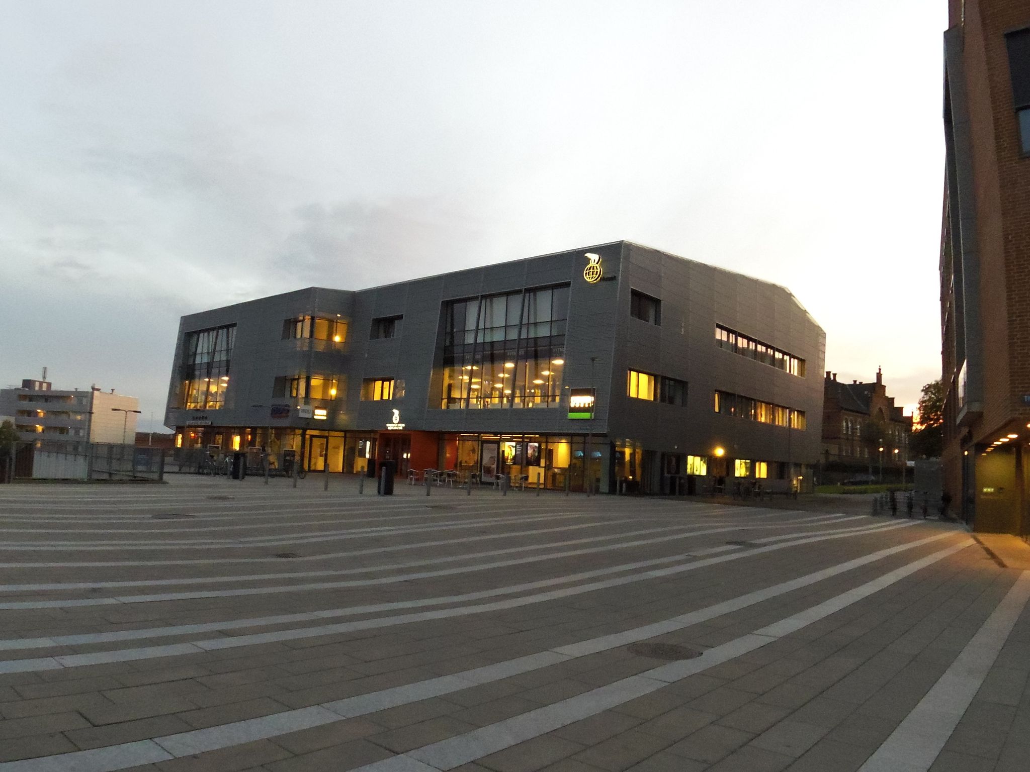 Mapillary-foto nær Nordisk Film Biografer Randers