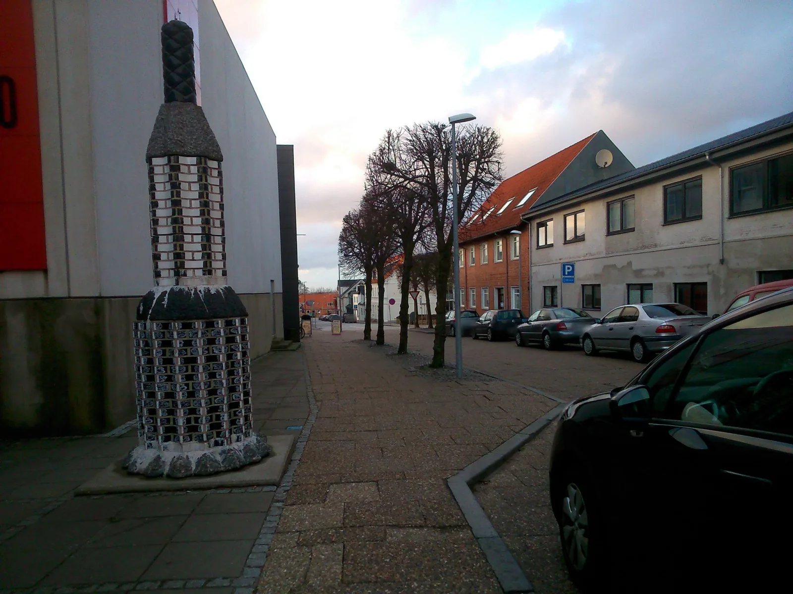 Mapillary-foto nær Ikast Biograf