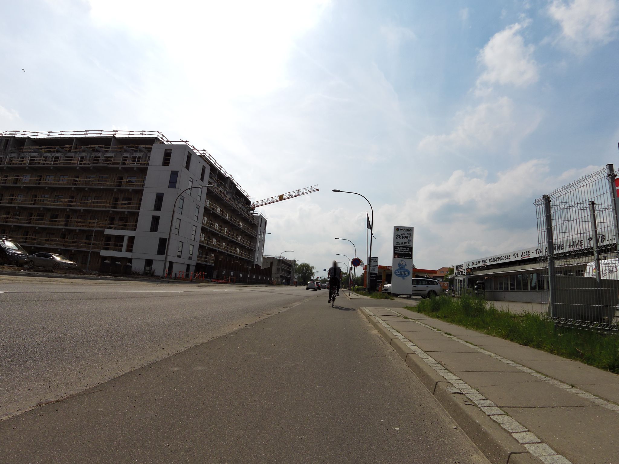 Mapillary-foto nær Boulders Aarhus Aaby