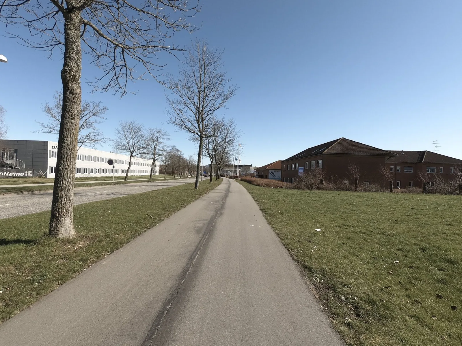 Mapillary-foto nær Hillerød Ny Teater