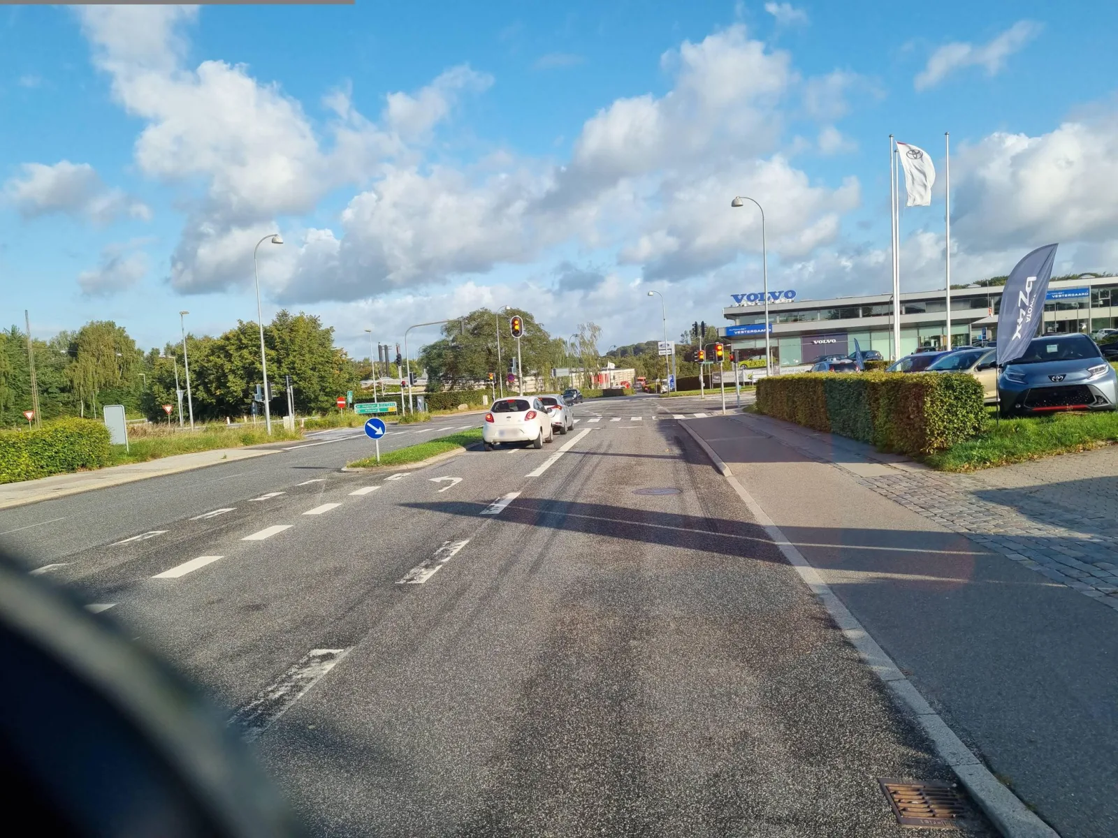 Mapillary-foto nær SATS Nærum