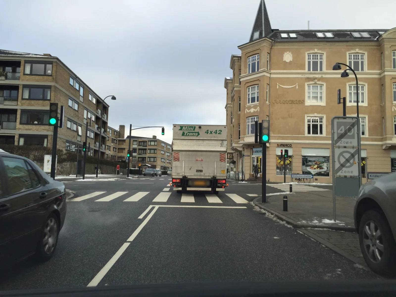 Mapillary-foto nær SATS Gentofte