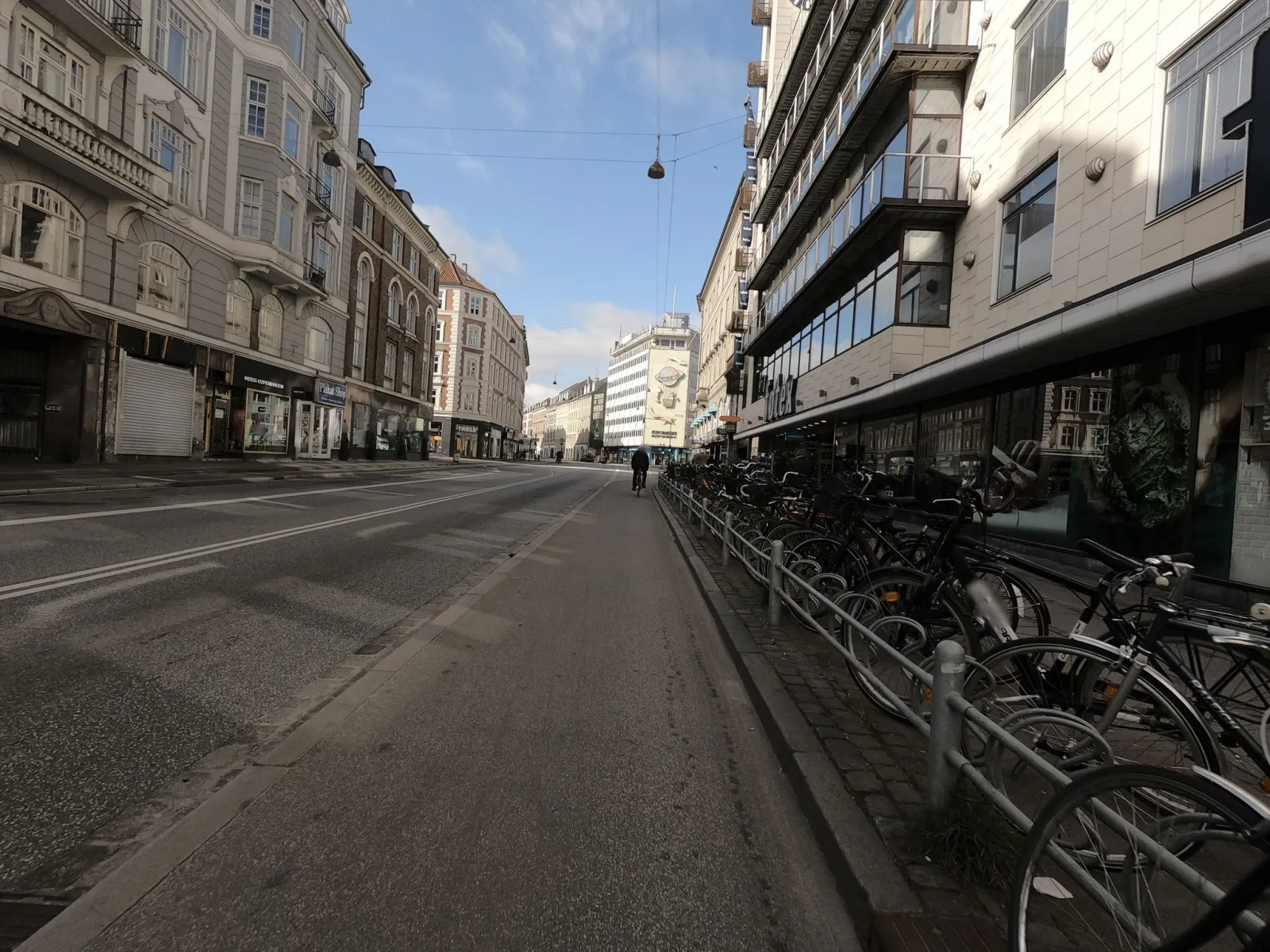 Mapillary-Foto in der Nähe von Vesterbronx