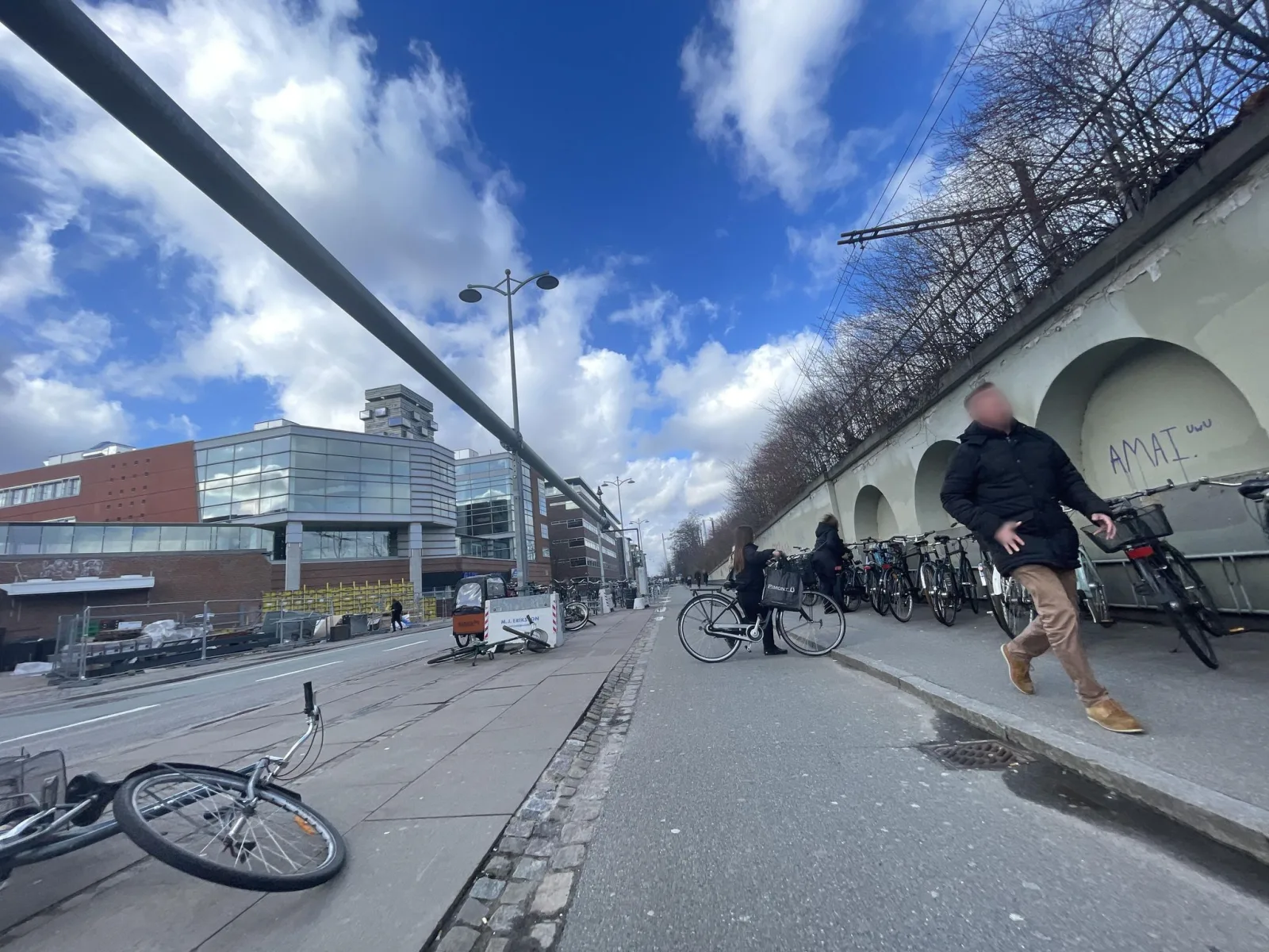 Mapillary-Foto in der Nähe von SHC Østbanegade