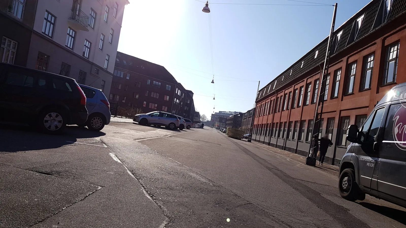Mapillary-foto nær Beta Boulders Østerbro