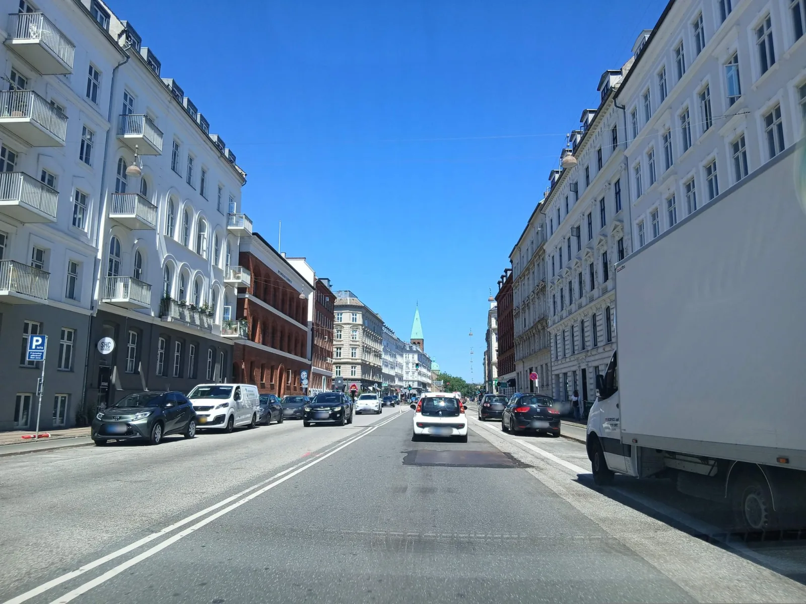 Mapillary-foto nær SHC Ørstedsparken