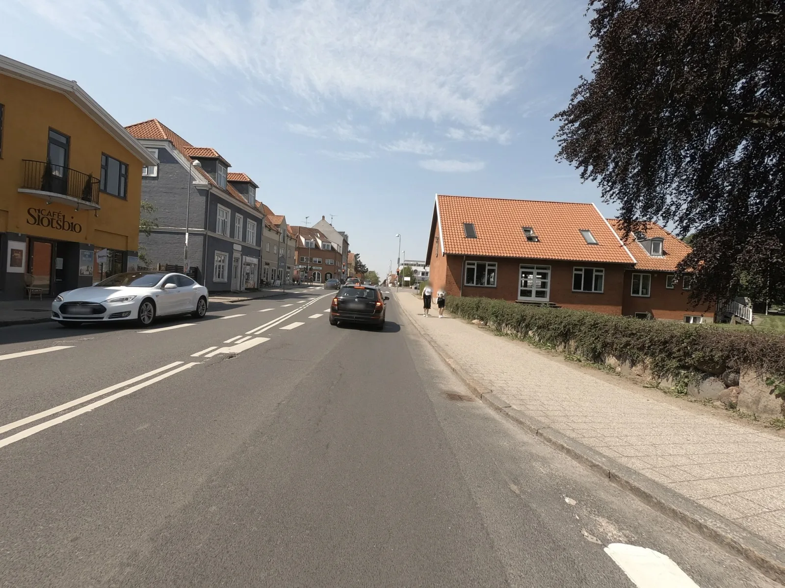 Mapillary-Foto in der Nähe von Café Slotsbio