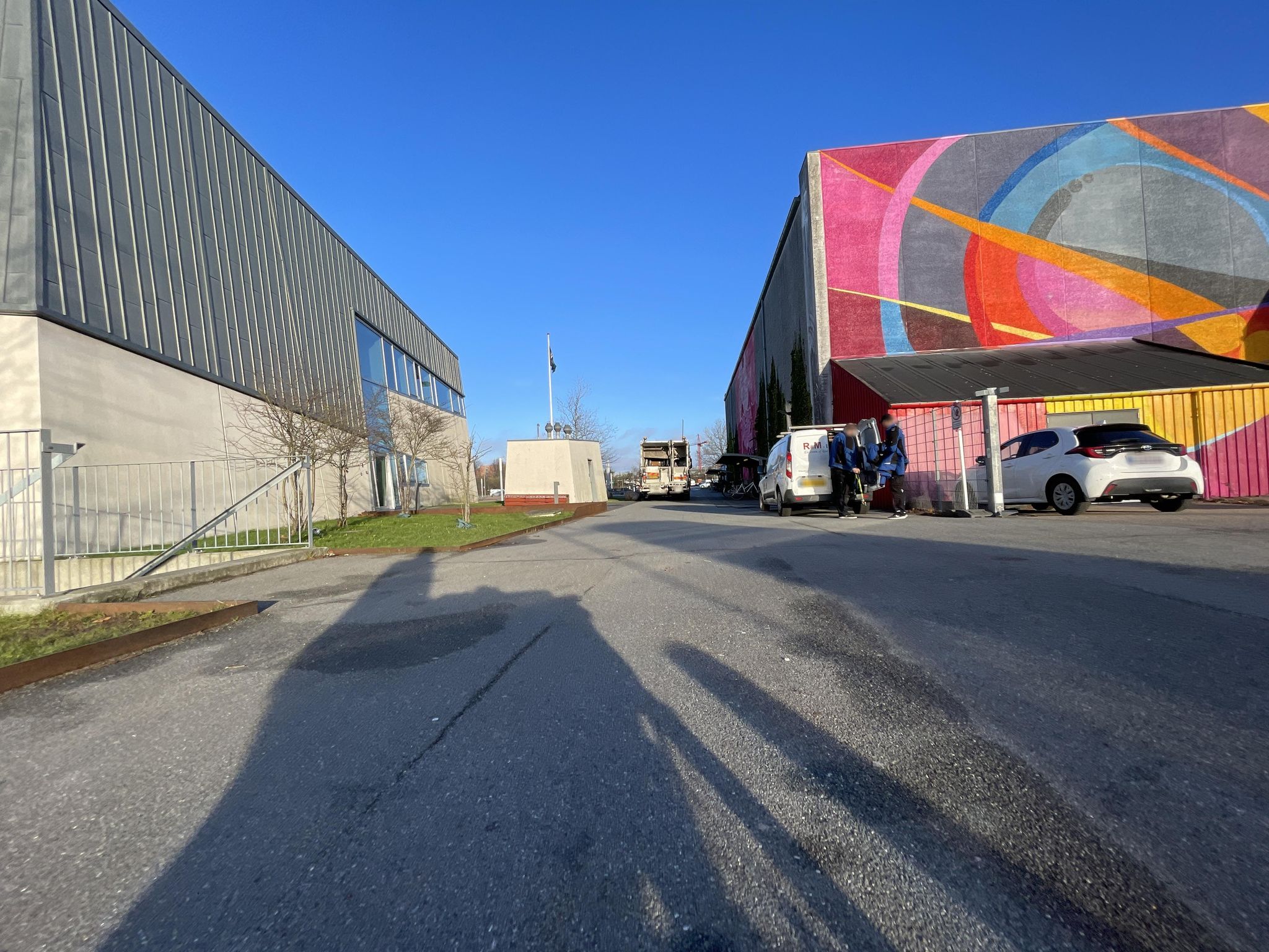 Mapillary-Foto in der Nähe von Valby Vandkulturhus
