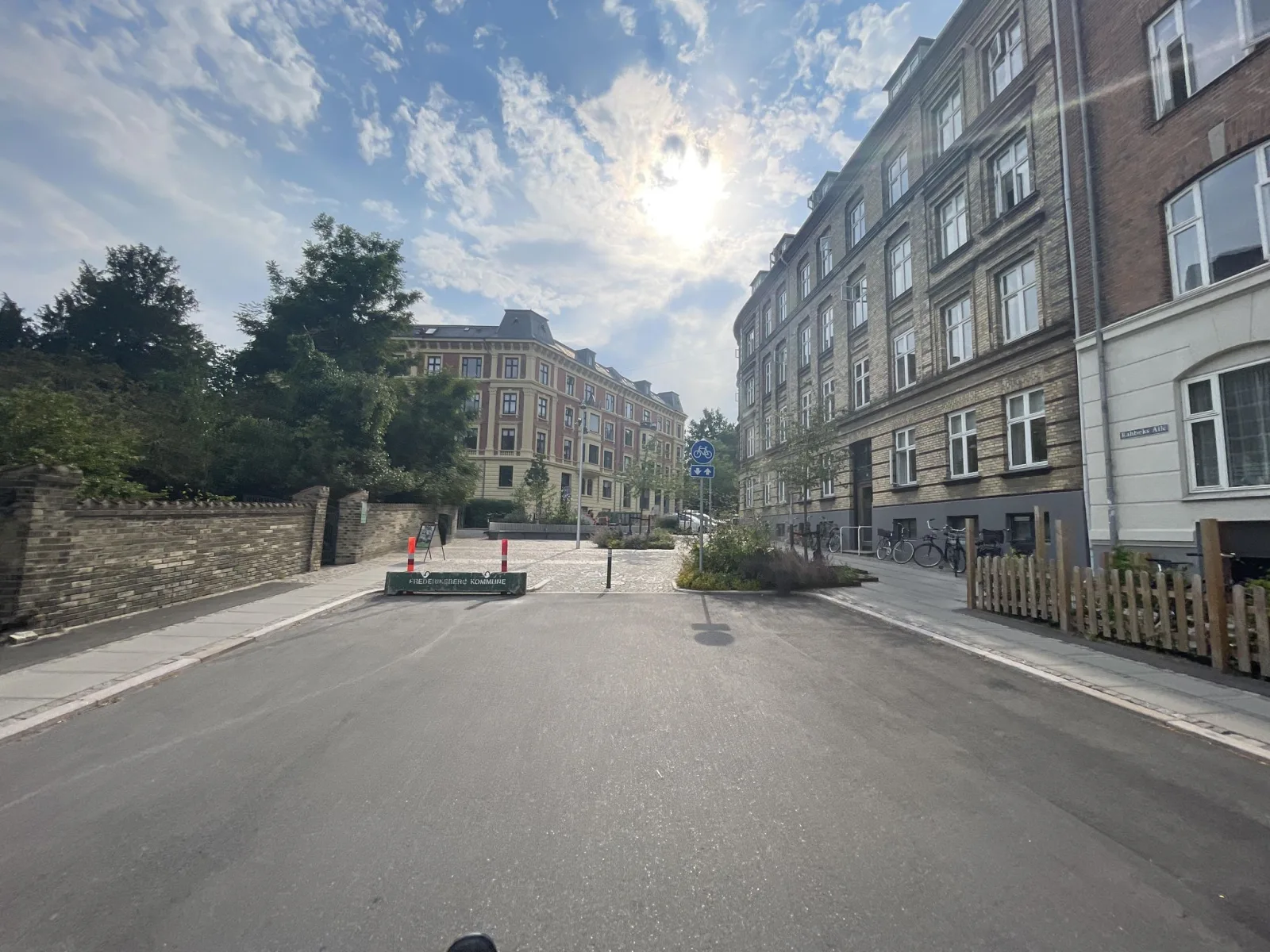 Mapillary-Foto in der Nähe von Bakkehusmuseet