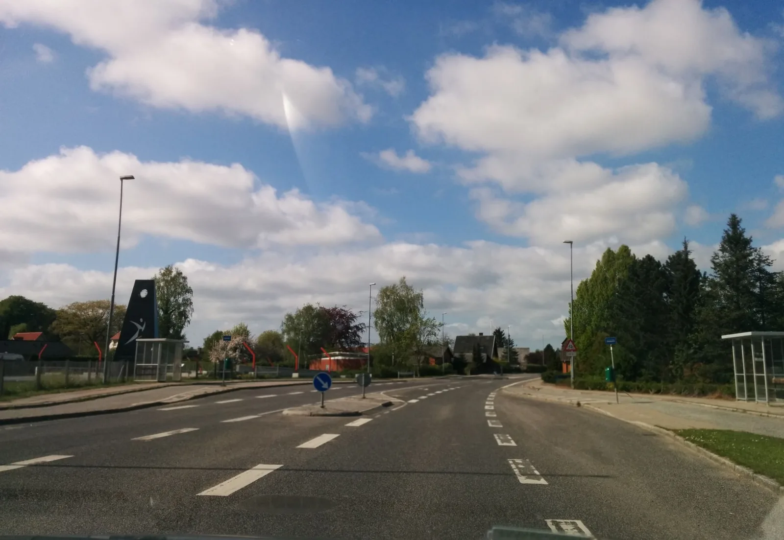 Mapillary-Foto in der Nähe von Tommerup Hallerne