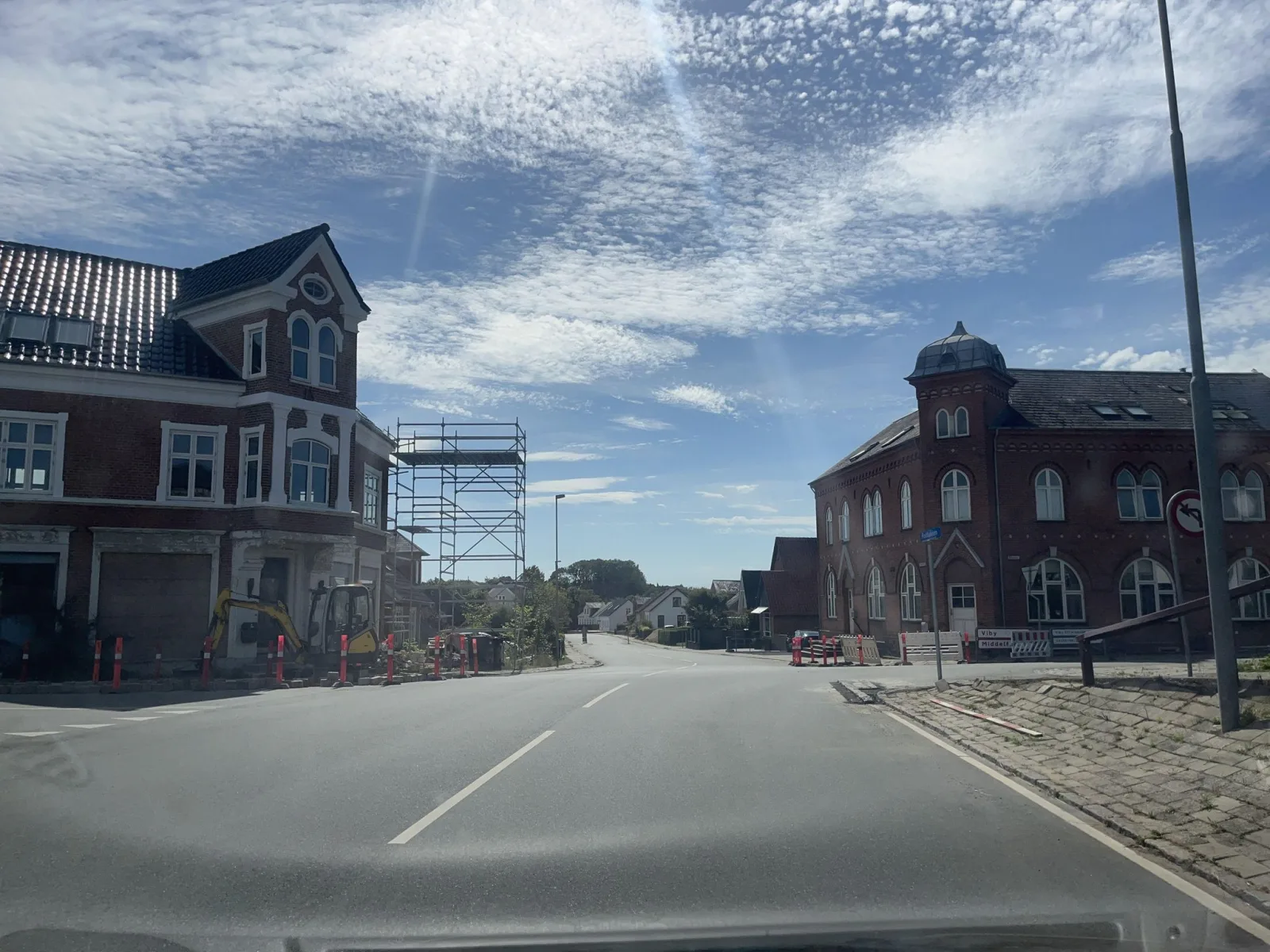 Mapillary-foto nær Nørre Åby Bio