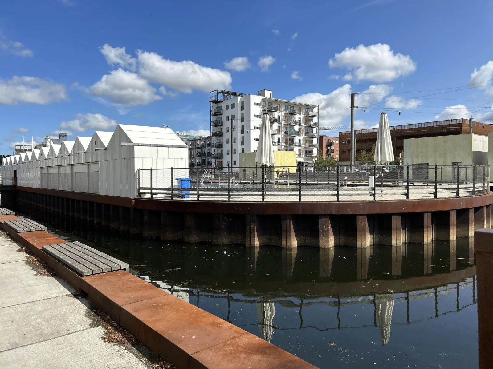 Mapillary-Foto in der Nähe von Odense Havnebad