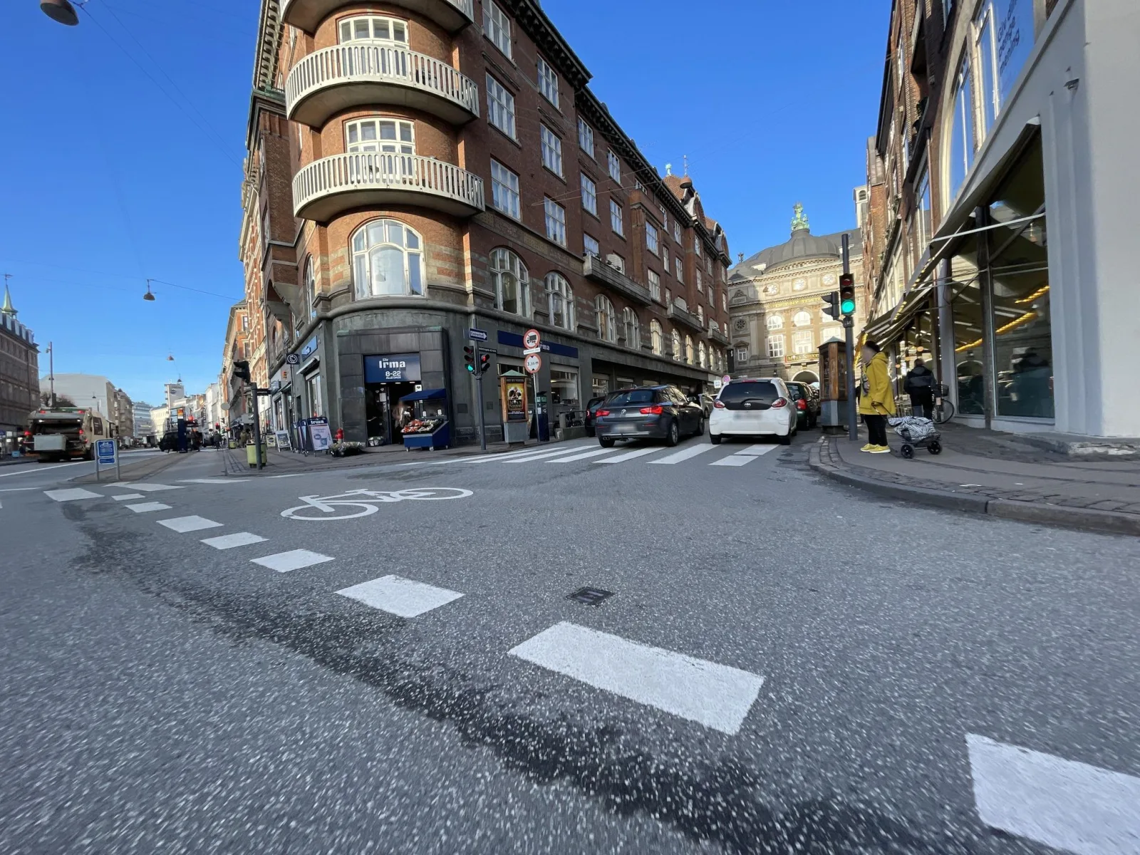 Mapillary-Foto in der Nähe von Corsa