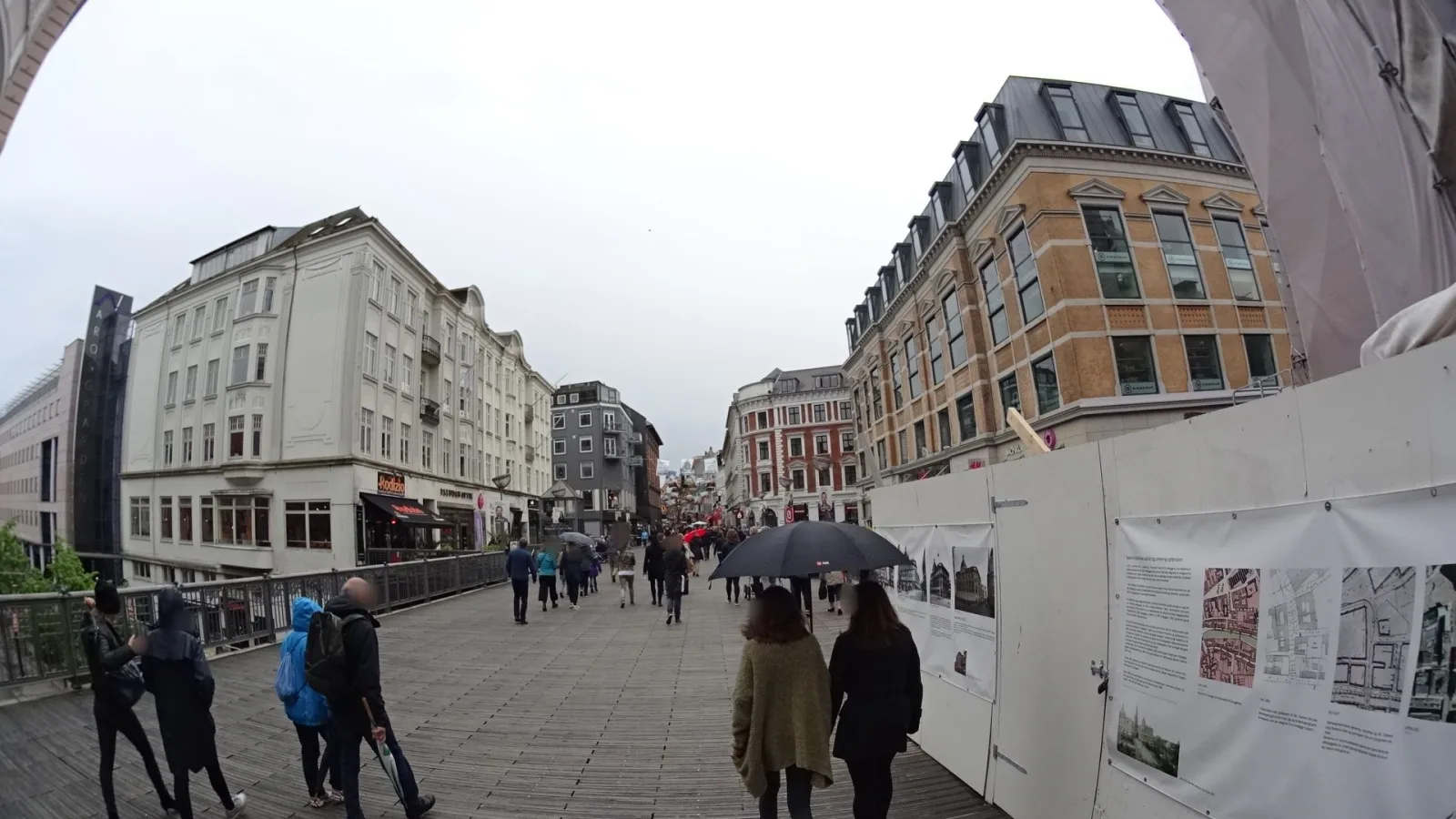 Mapillary-foto nær Hooked Banken Århus