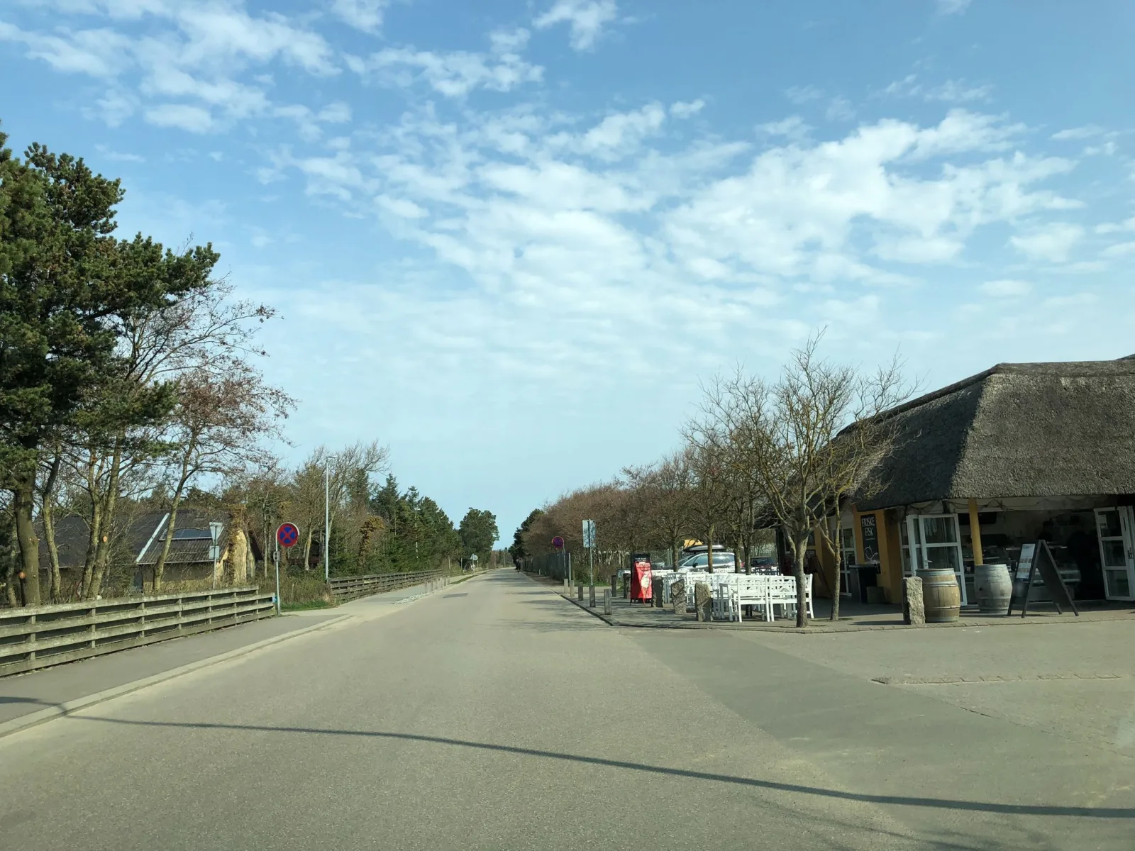 Mapillary-Foto in der Nähe von Hvidbjerg Strand