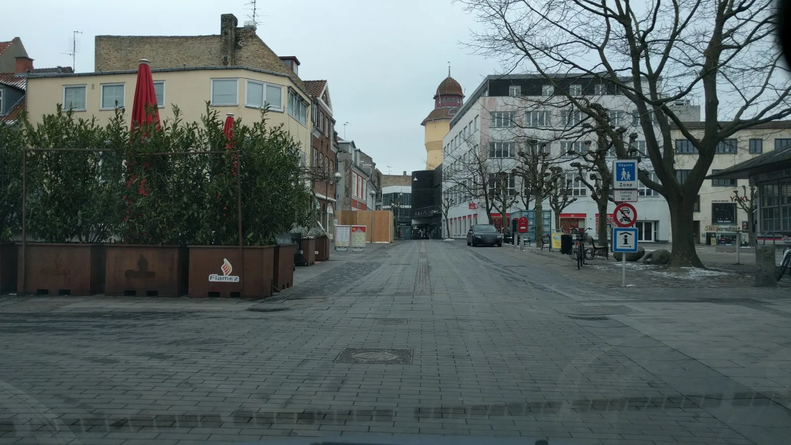 Mapillary-Foto in der Nähe von Pizza King