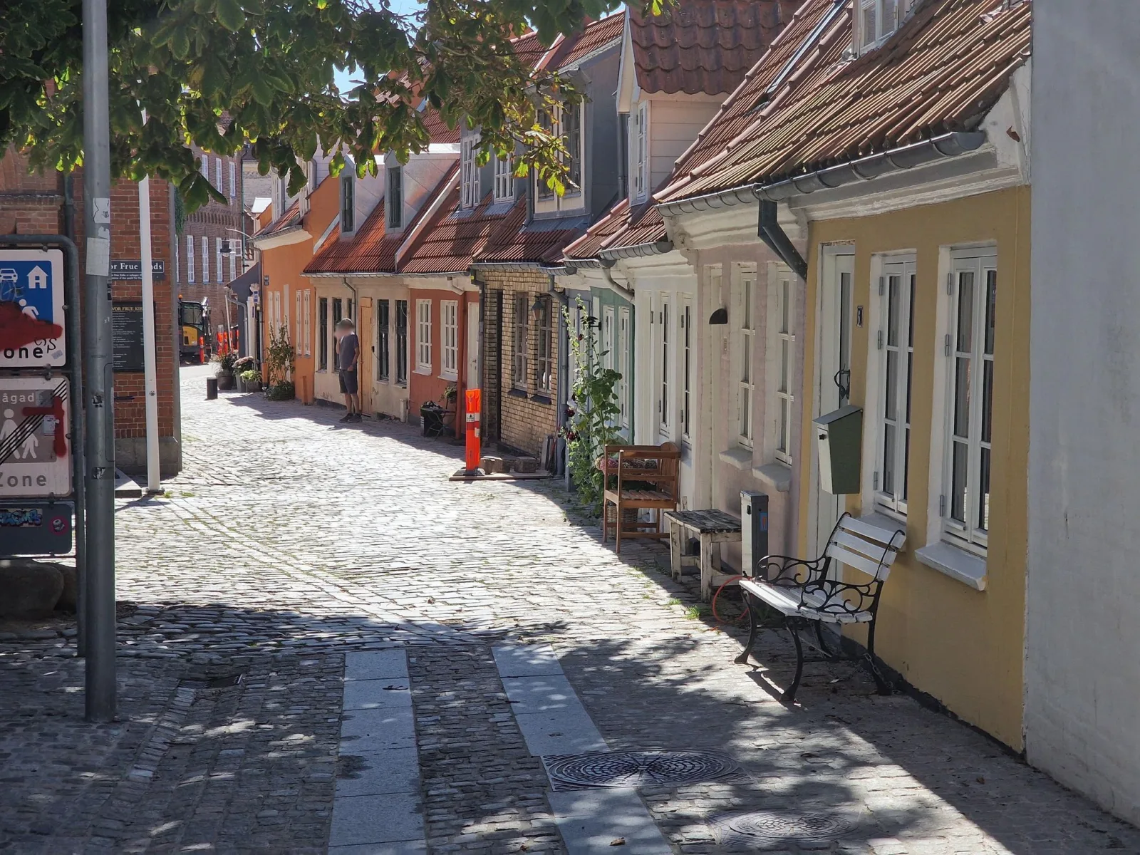 Mapillary-Foto in der Nähe von Spilcaféen