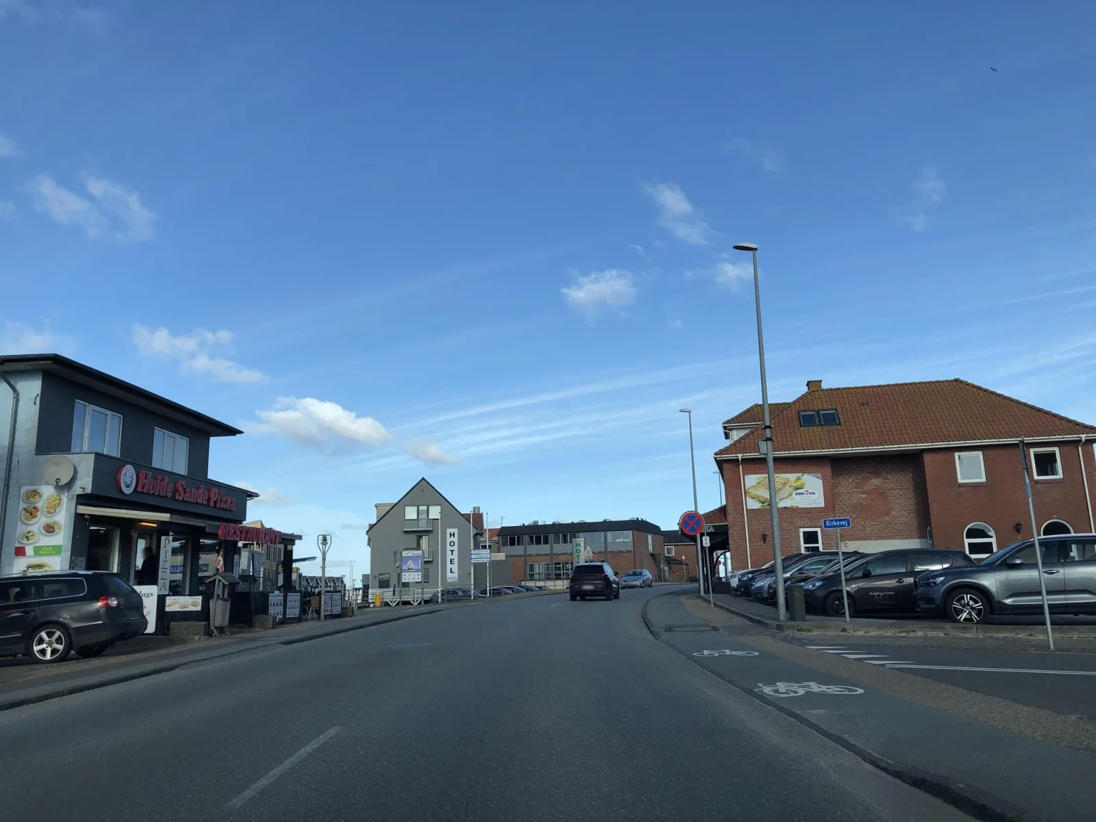 Mapillary-Foto in der Nähe von Hvide Sande restaurant