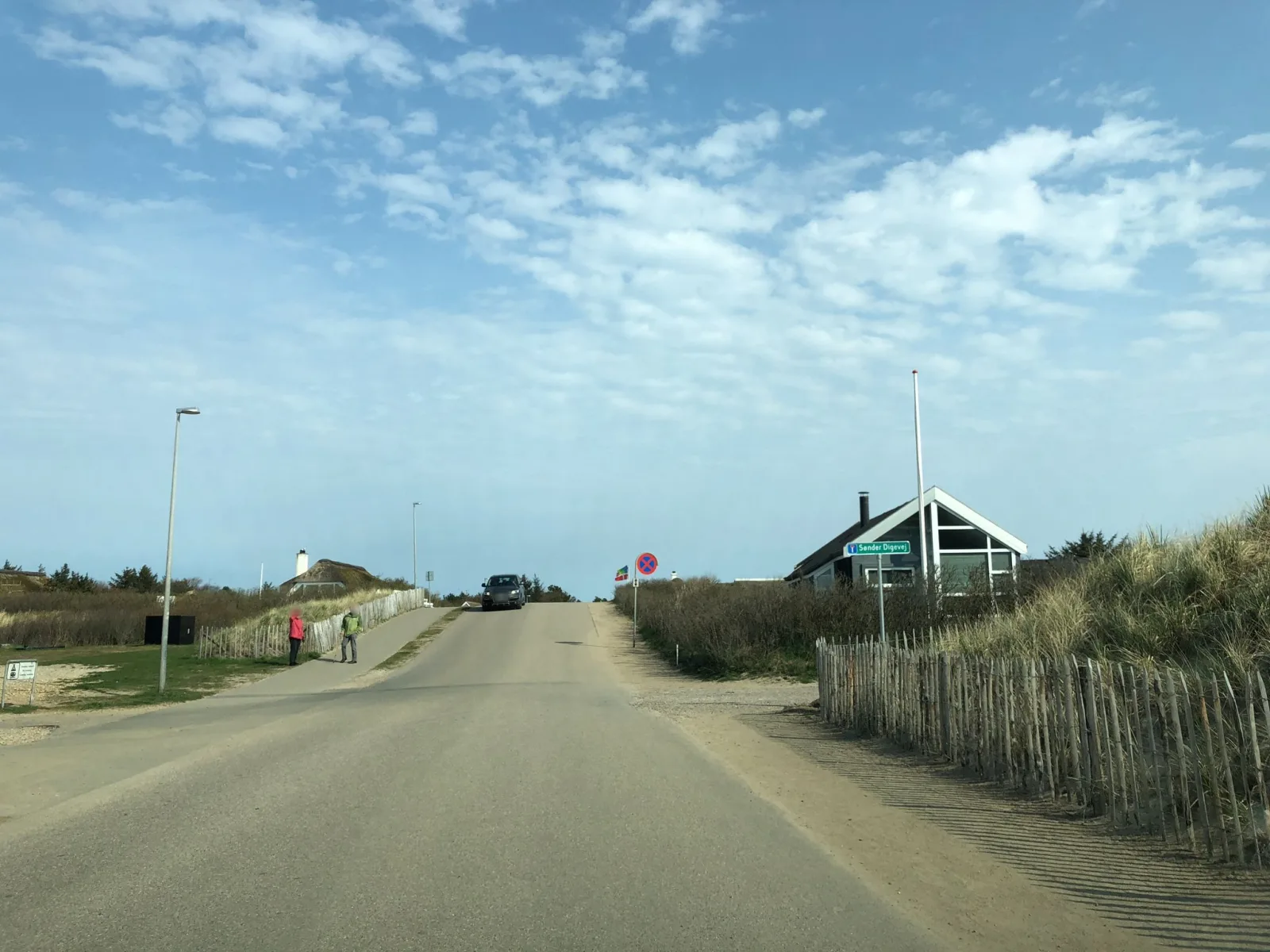 Mapillary-foto nær Ishuset Hvidbjerg Strand