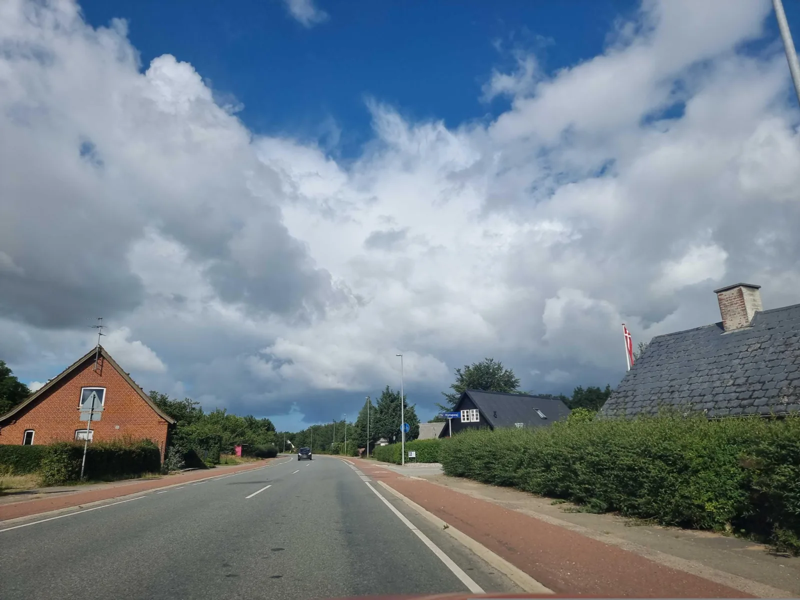 Mapillary-foto nær Hyrup Kro
