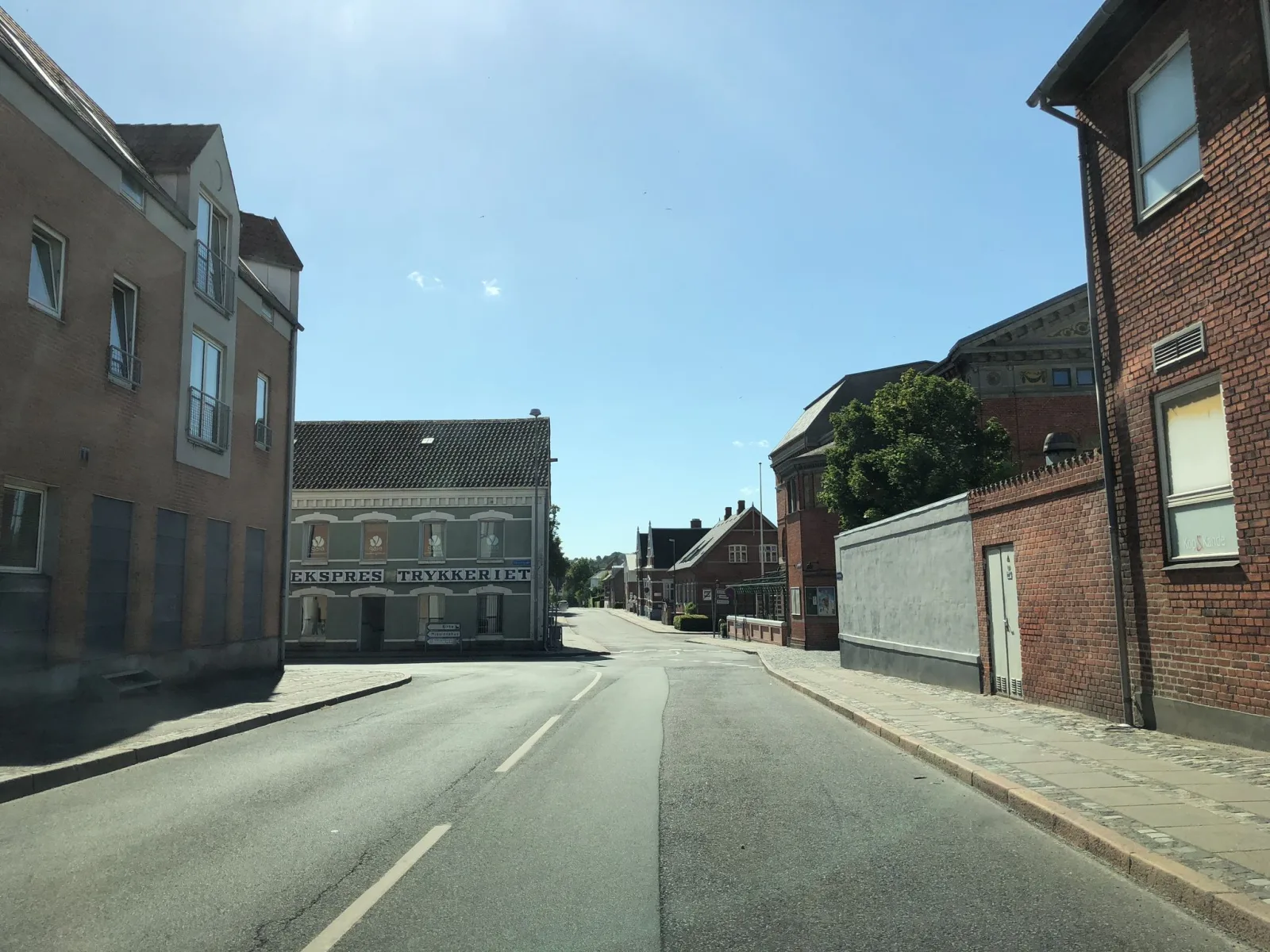 Mapillary-Foto in der Nähe von SushiFresh Hobro