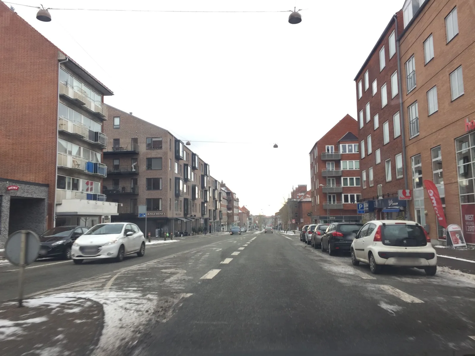Mapillary-foto nær Den Sorte Gryde Søborg