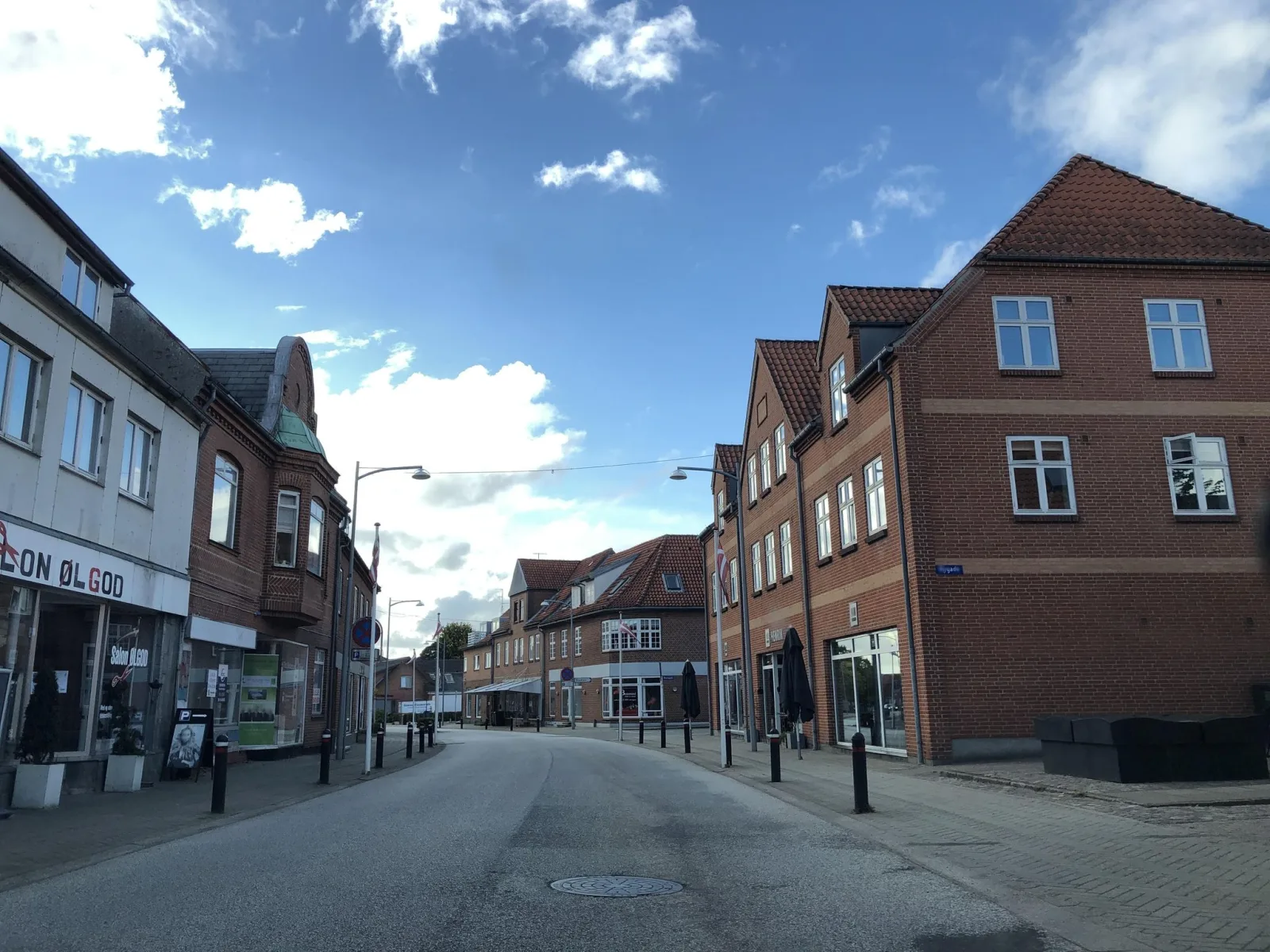 Mapillary-foto nær Kebabhuset Ølgod