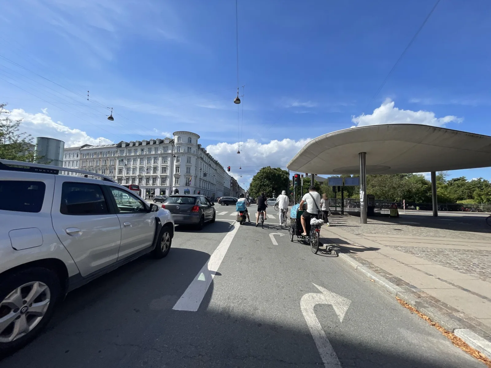 Mapillary-Foto in der Nähe von Det Vide Hus