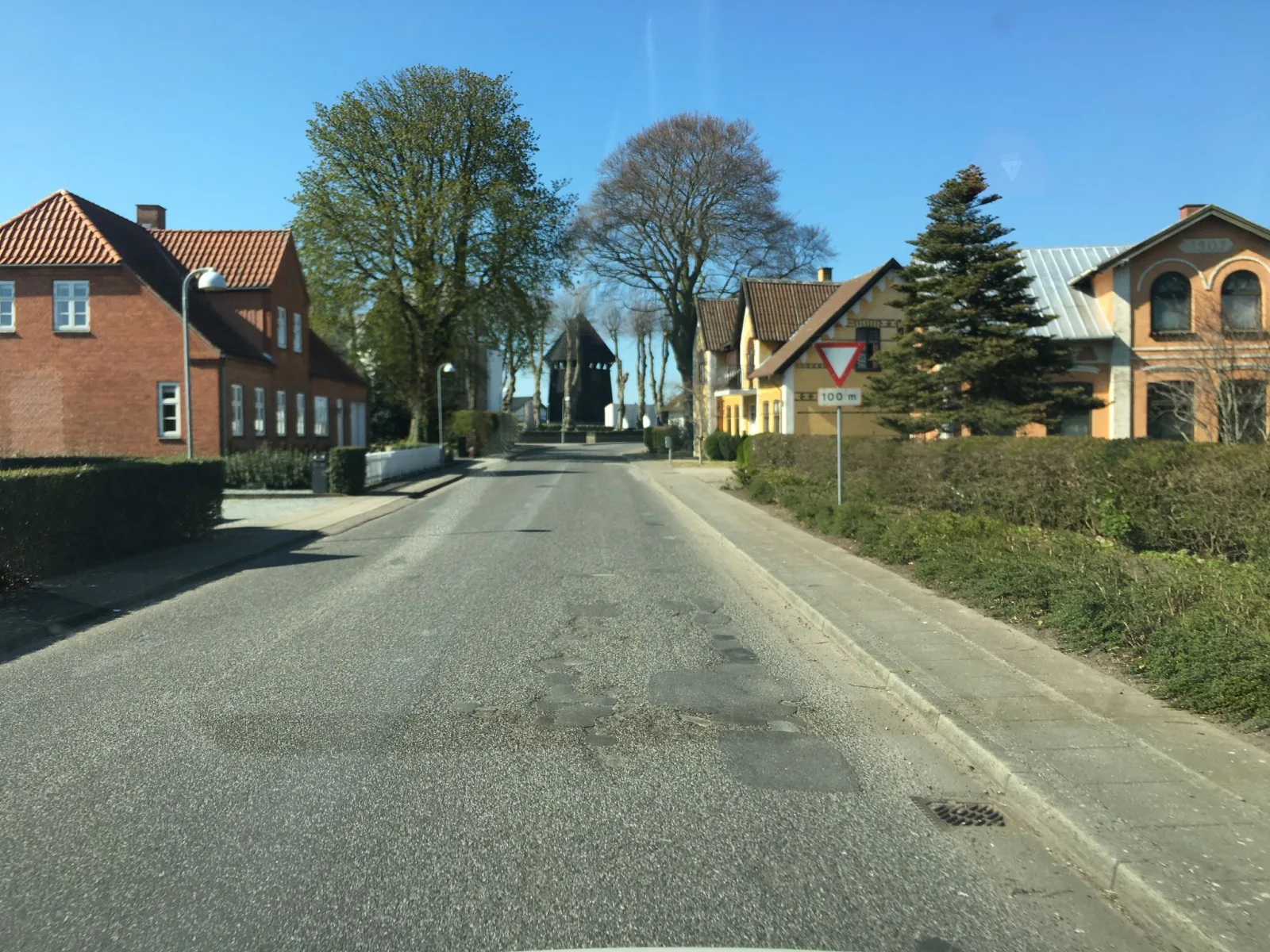 Mapillary-Foto in der Nähe von Kliplev Pizza & Grill