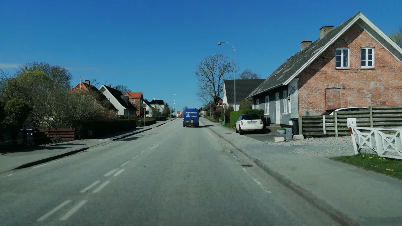 Mapillary-foto nær Snertinge Restaurant og Pizzaria