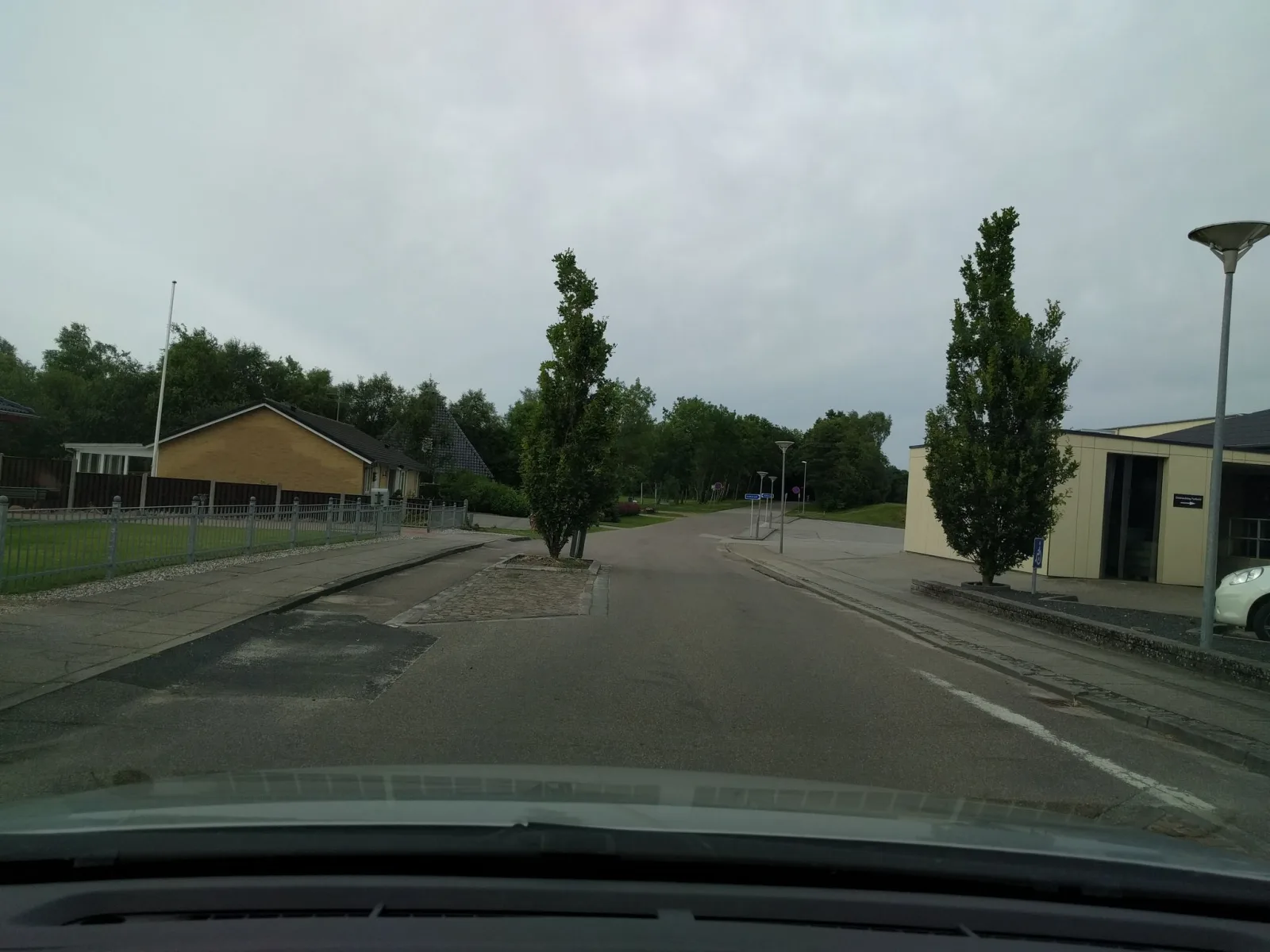 Mapillary-foto nær Kibæk Krydsfelt Cafe