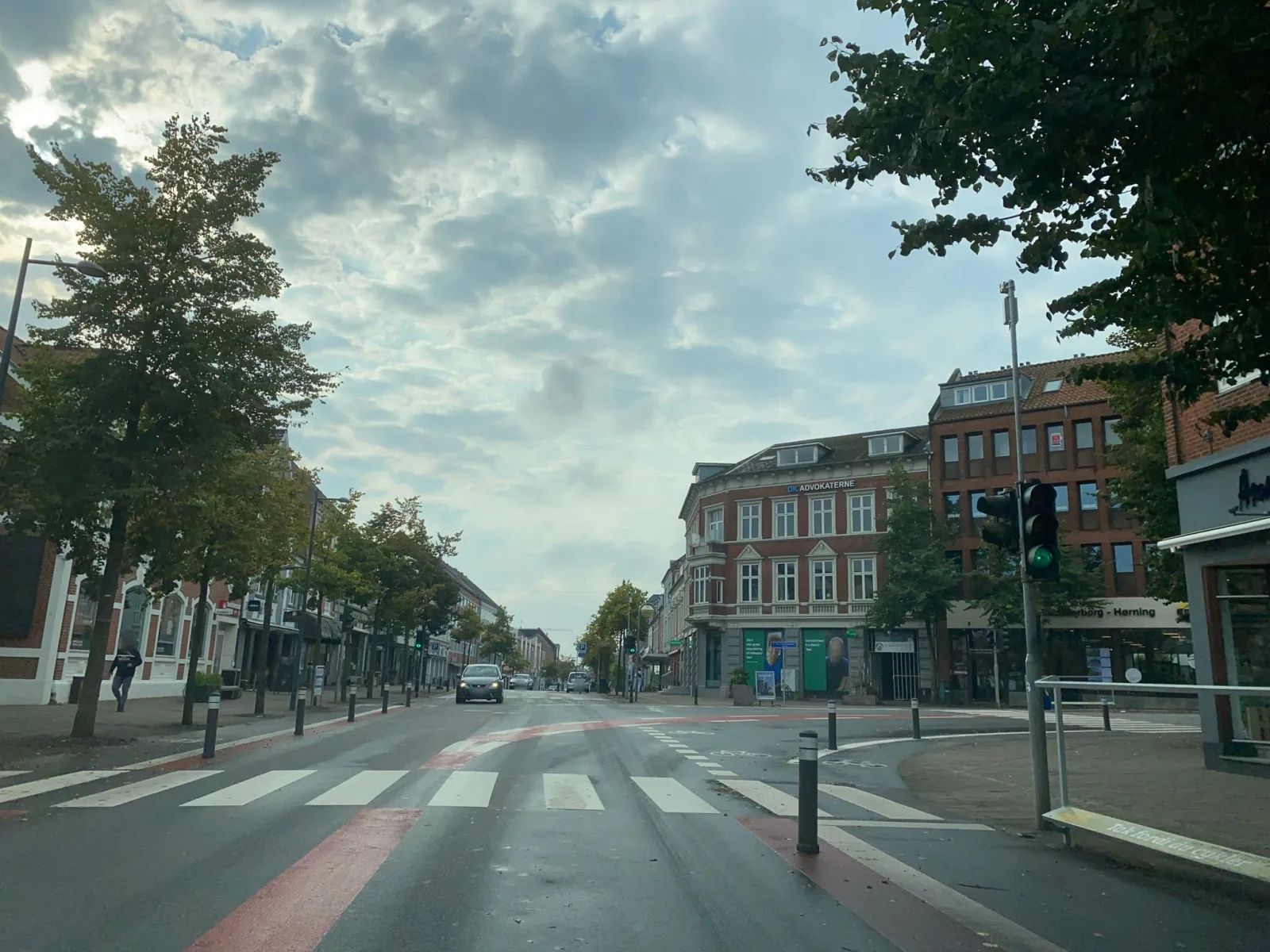 Mapillary-foto nær Kings Sushi Skanderborg