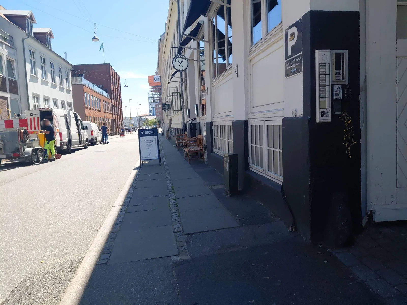 Mapillary-Foto in der Nähe von Klokken Aarhus