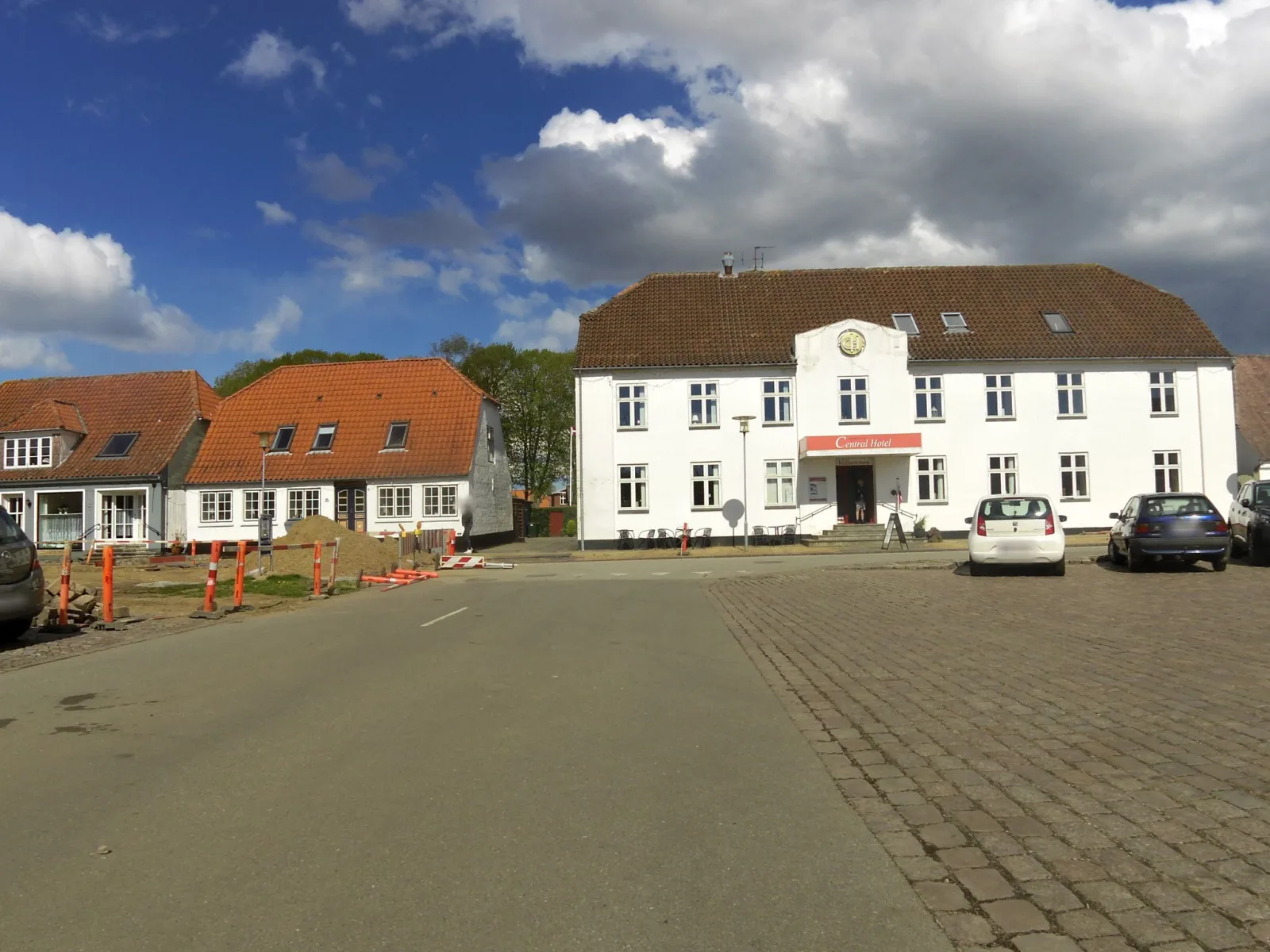 Mapillary-foto nær Løgumkloster Central Hotel