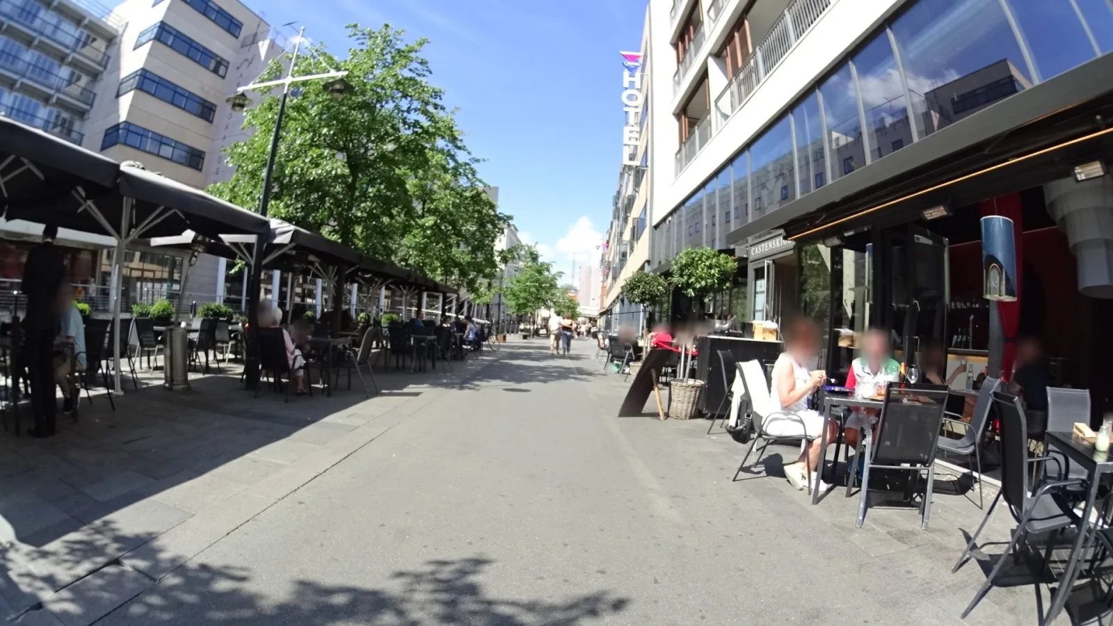 Mapillary-foto nær La Caña