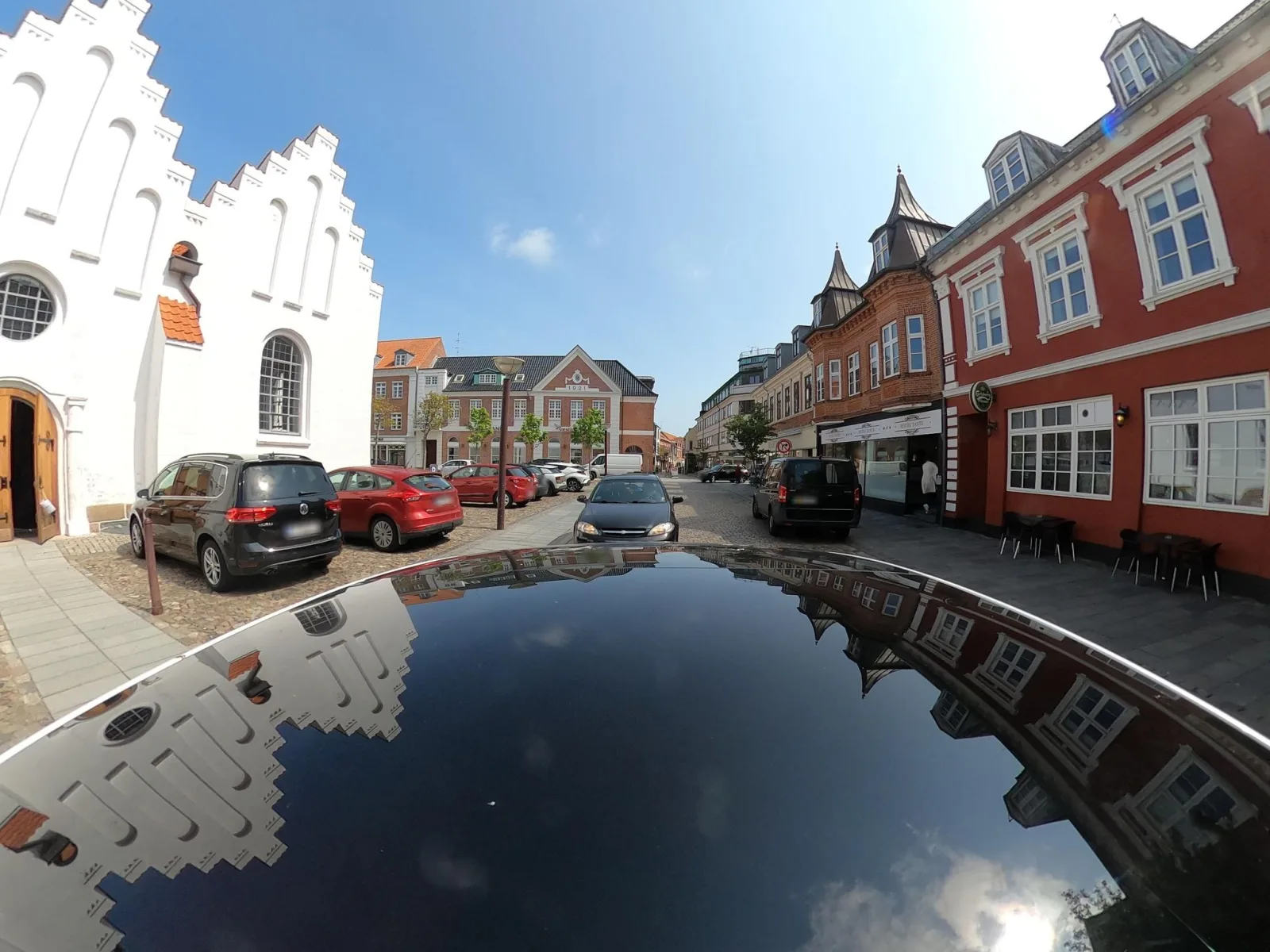 Mapillary-Foto in der Nähe von Lemvig Kebab House