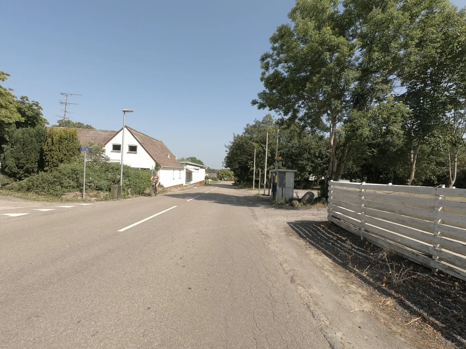Mapillary-Foto in der Nähe von Tusenæs Pizzabar