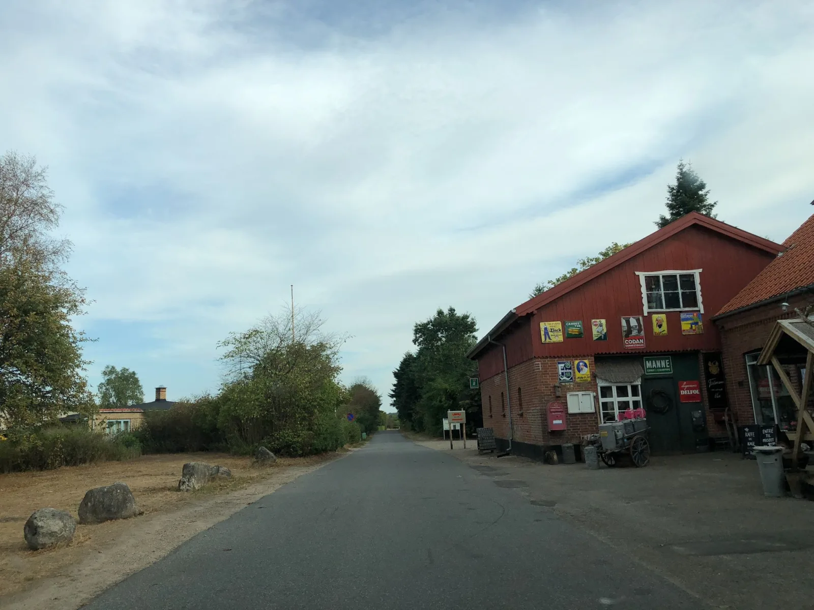 Mapillary-foto nær Bindeballe Gl. Station