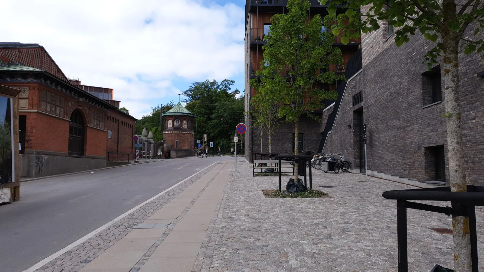 Mapillary-Foto in der Nähe von Carlsberg Museum og Business center