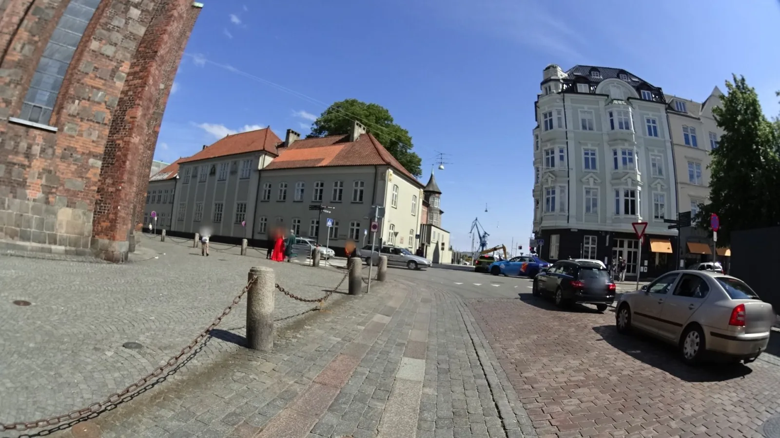 Mapillary-foto nær Dinosaurfodspor
