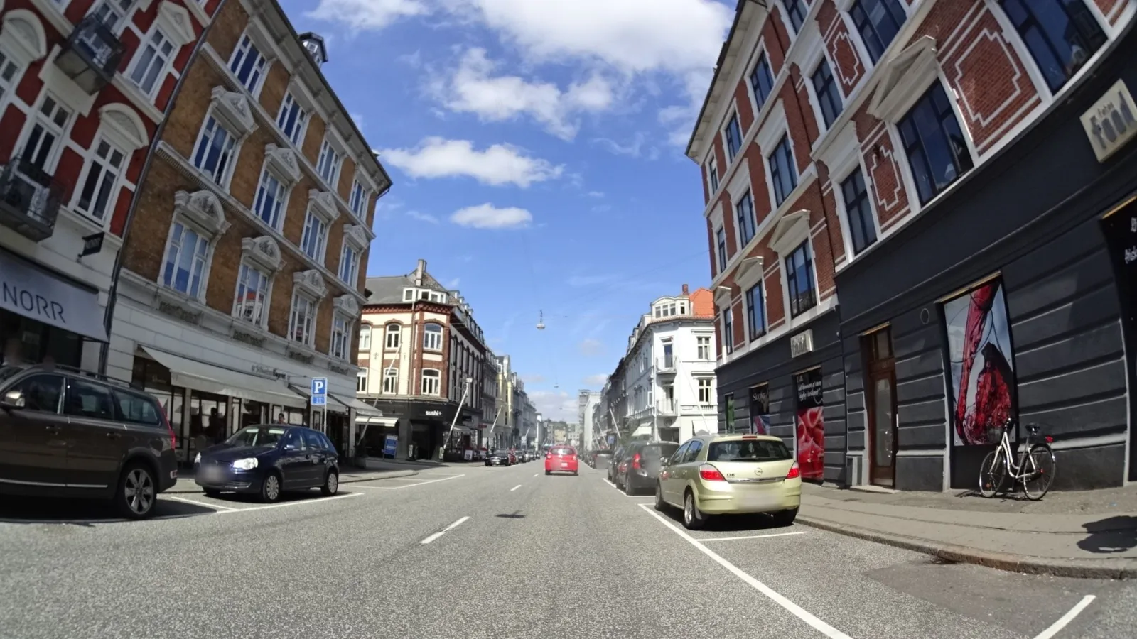 Mapillary-Foto in der Nähe von Galleri Marlene Kjær